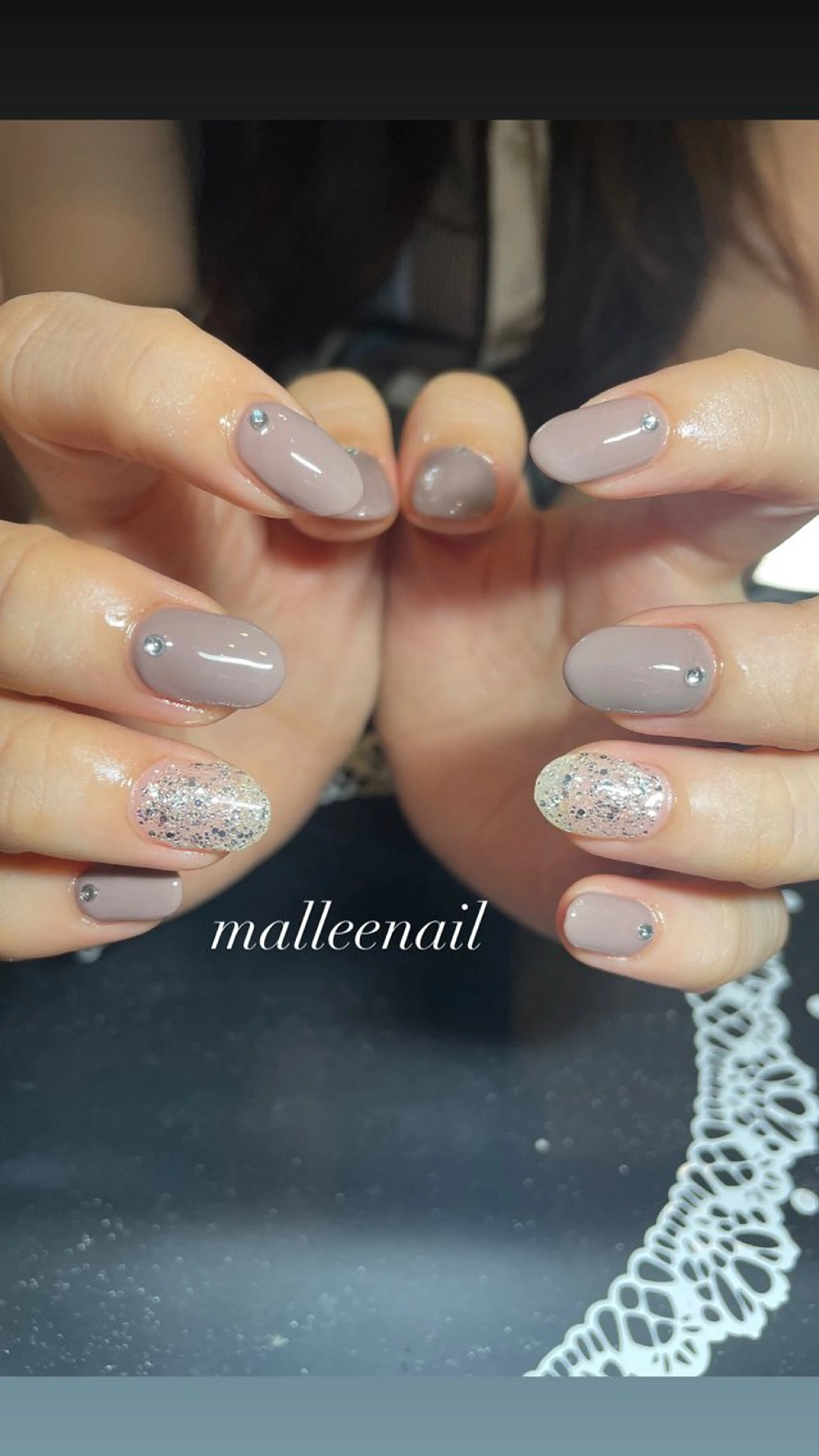 ショート mallee nailのネイルデザイン
