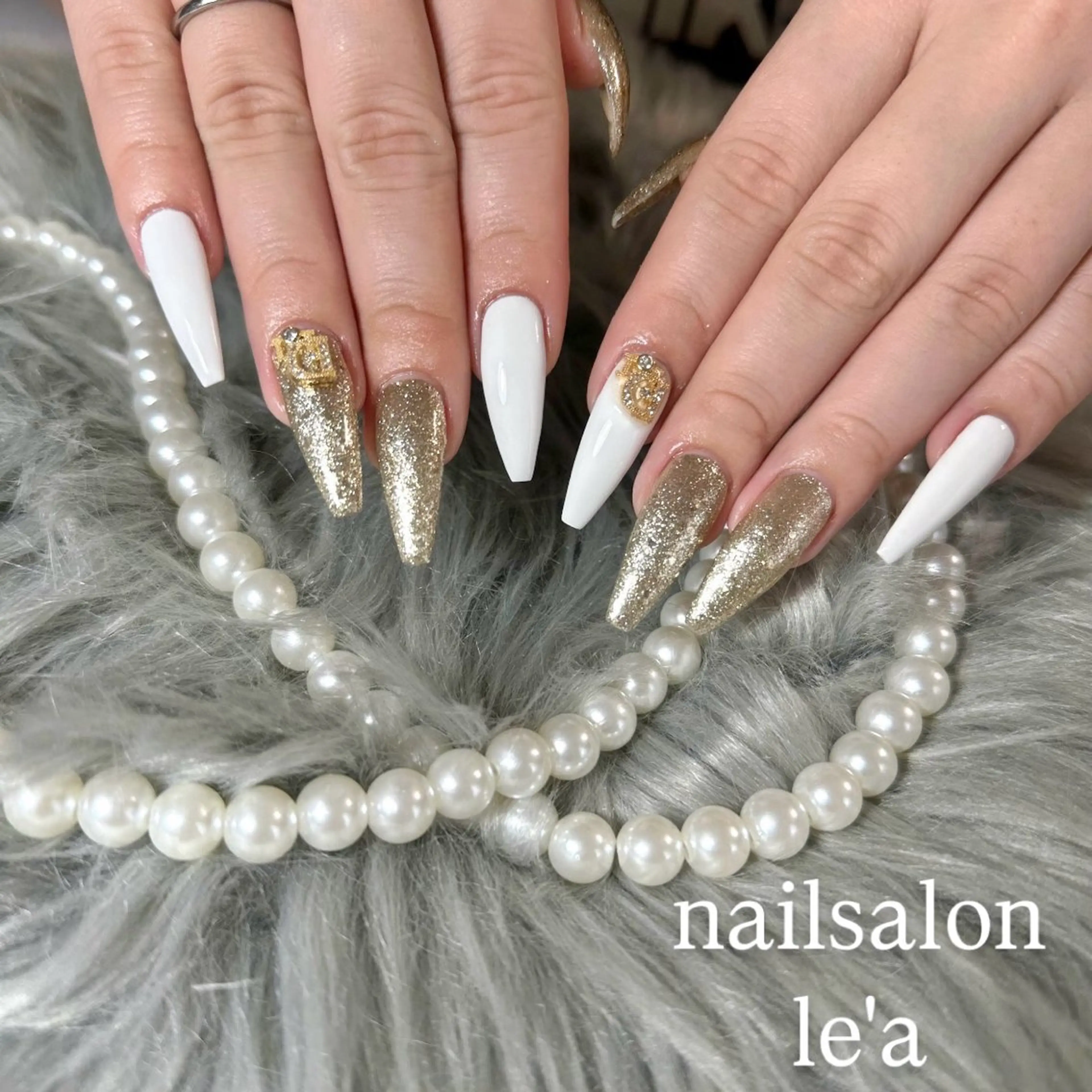 ネイル ハンドネイル nailsalon le'aのネイルデザイン