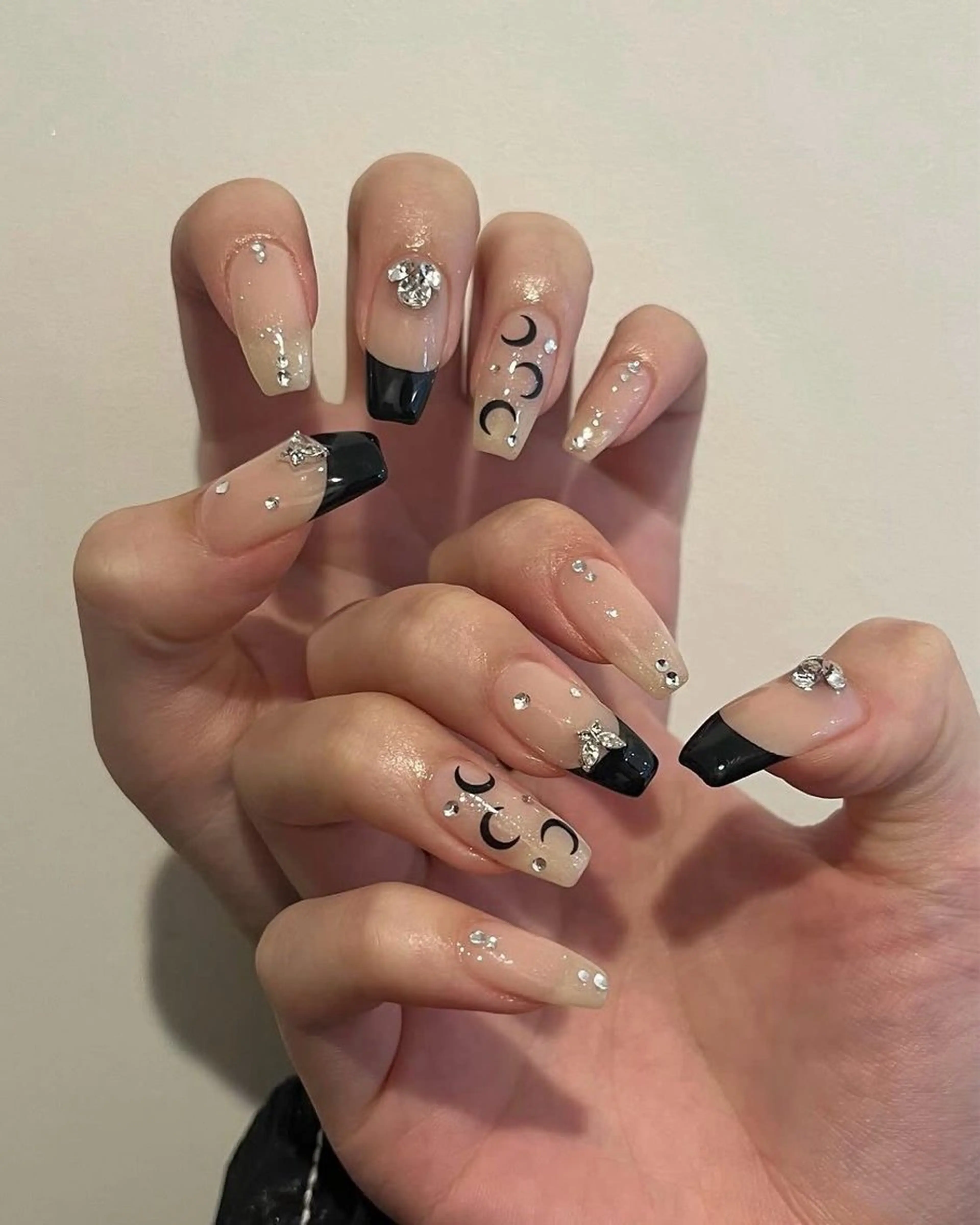 ネイル 長さ出し 韓国ネイル 持ち込み Hana nail所属・Hana Nailのネイルデザイン