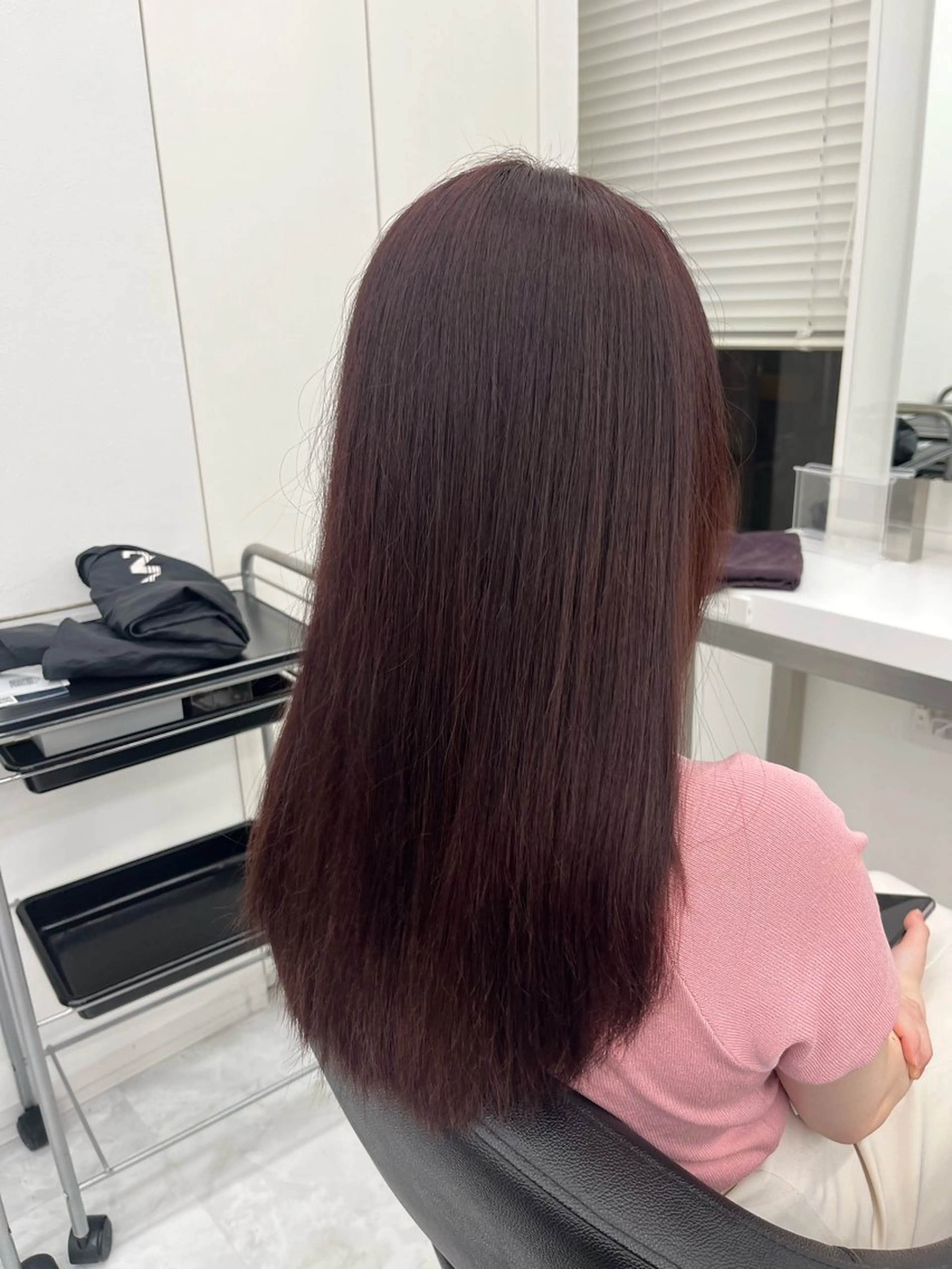 ロング カラー ブラウンカラー ピンクカラー ピンクブラウン ヘアカラー トリートメント 💖トレンド夏 カラー💖FUTAのヘアスタイル