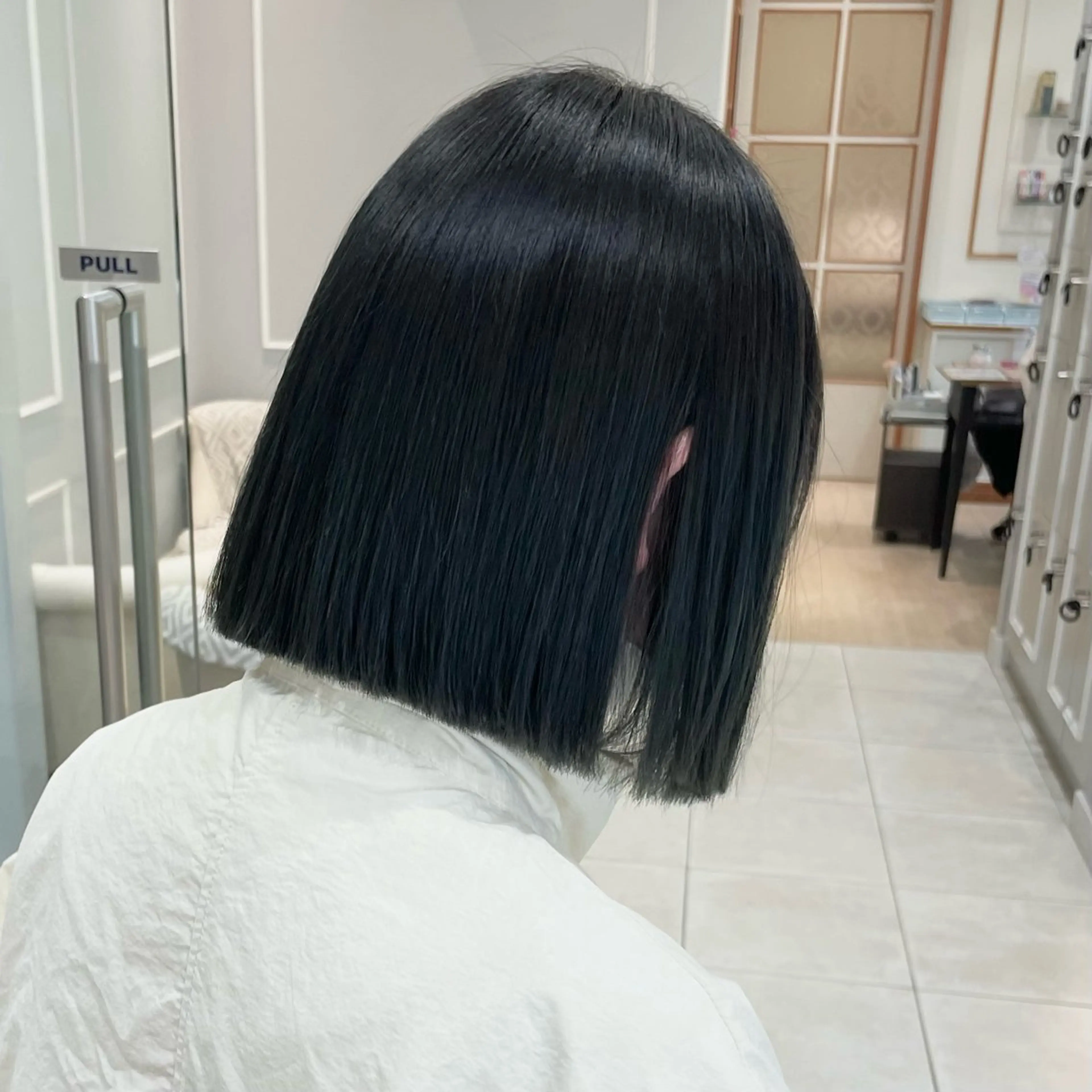 ショート カット ヘアカラー トリートメント 🩶赤み消しカラー 🐈‍⬛荻野美思🐾のヘアスタイル
