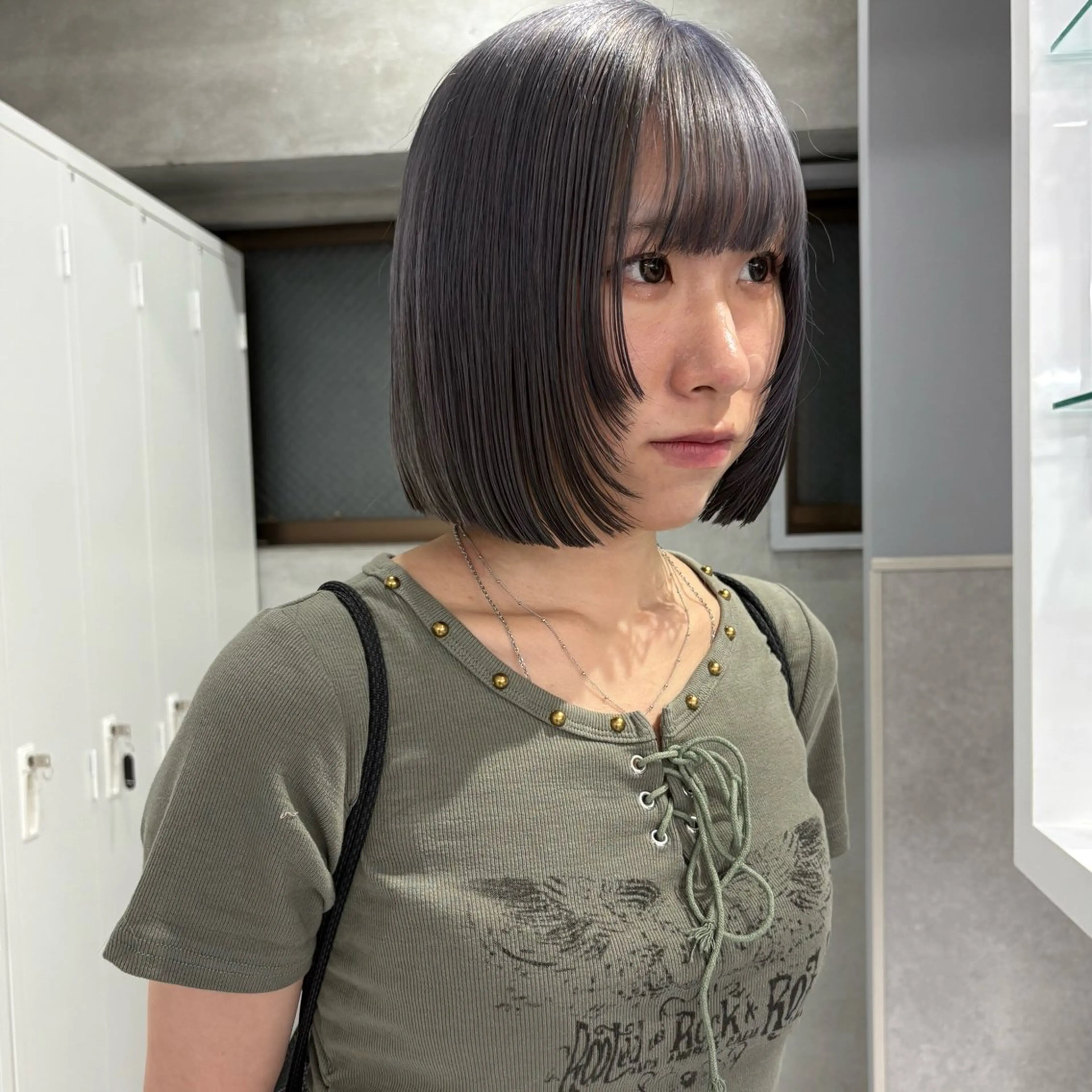 ショート カラー ブリーチ ハイトーンカラー ボブ ヘアカラー ハイトーン/ボブ /HBL/AYUNAのヘアスタイル