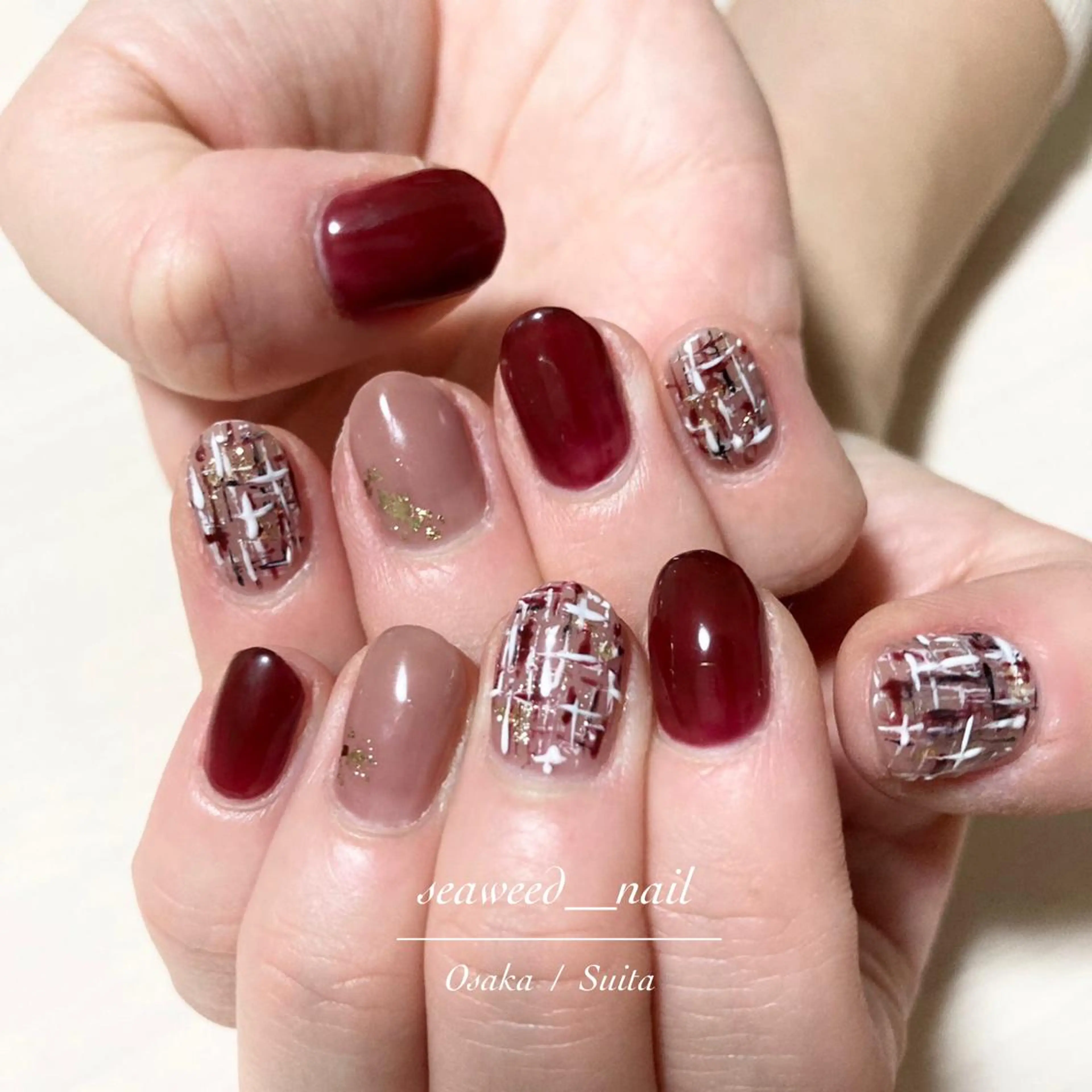 ネイル ハンドネイル seaweed nailのネイルデザイン