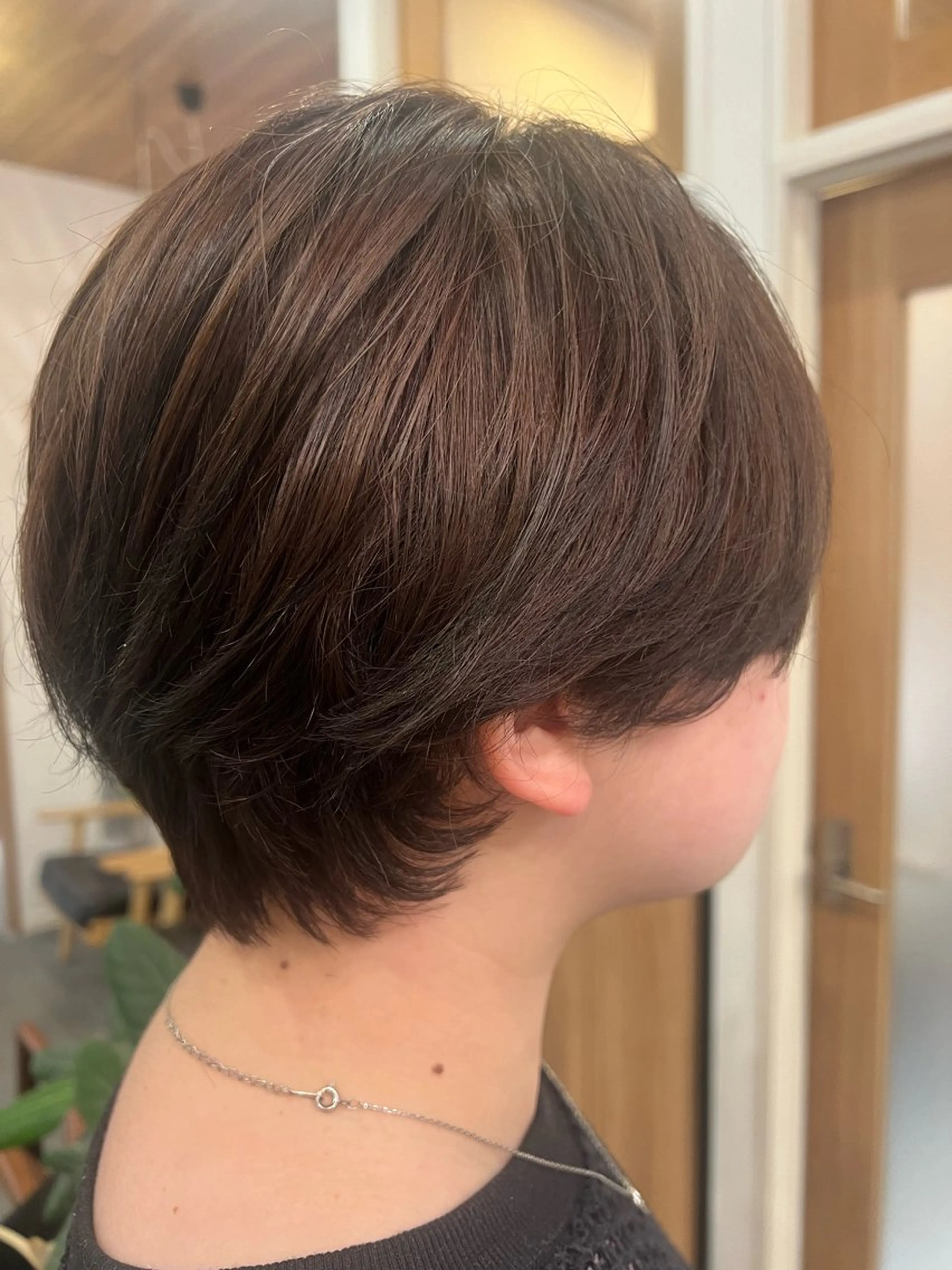 ショート パーマ パーマ BEAUTRIUM 穂乃香のヘアスタイル