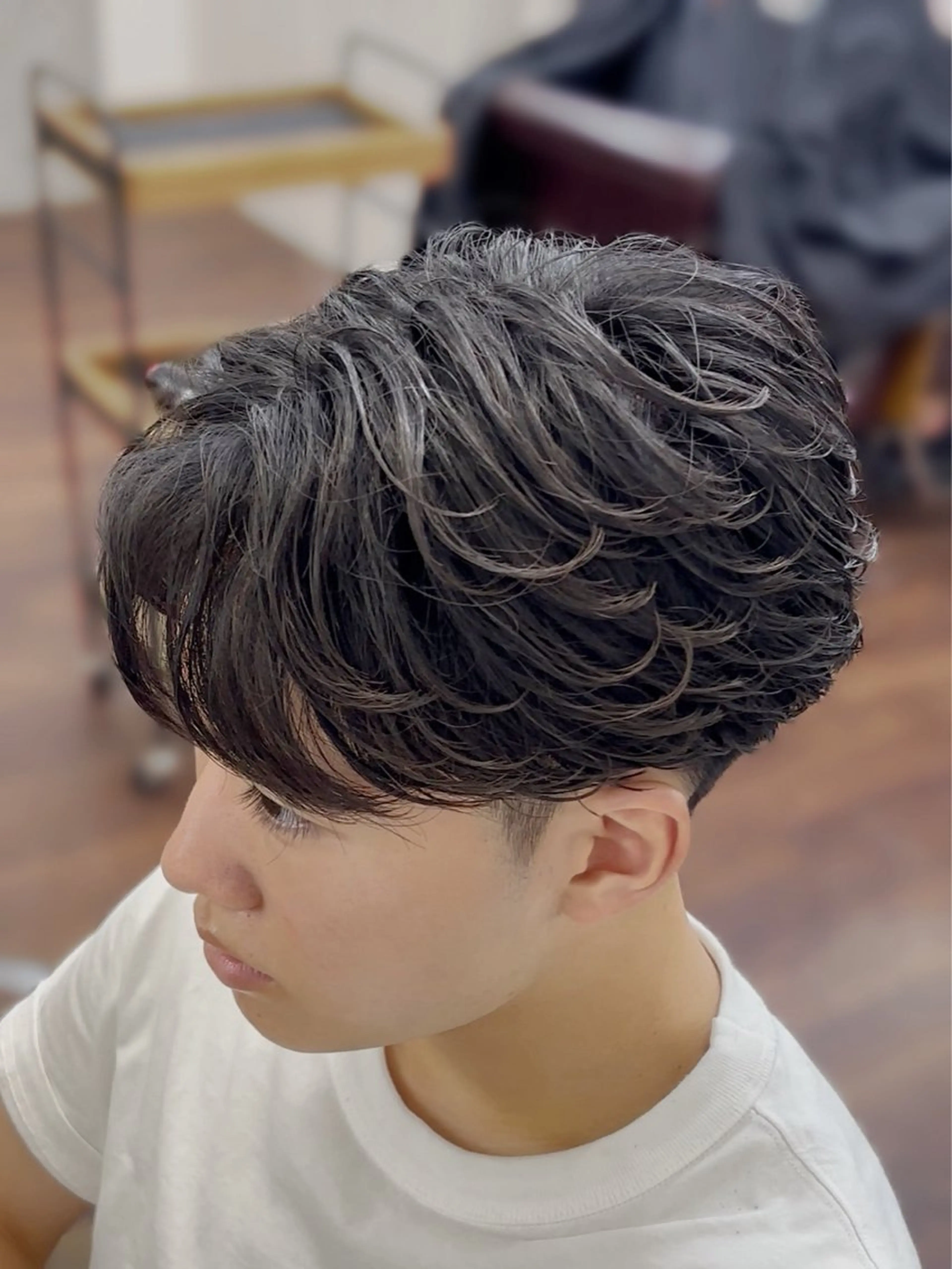 【フェザーパーマ練習モデルクーポン】カット＋フェザーパーマの写真