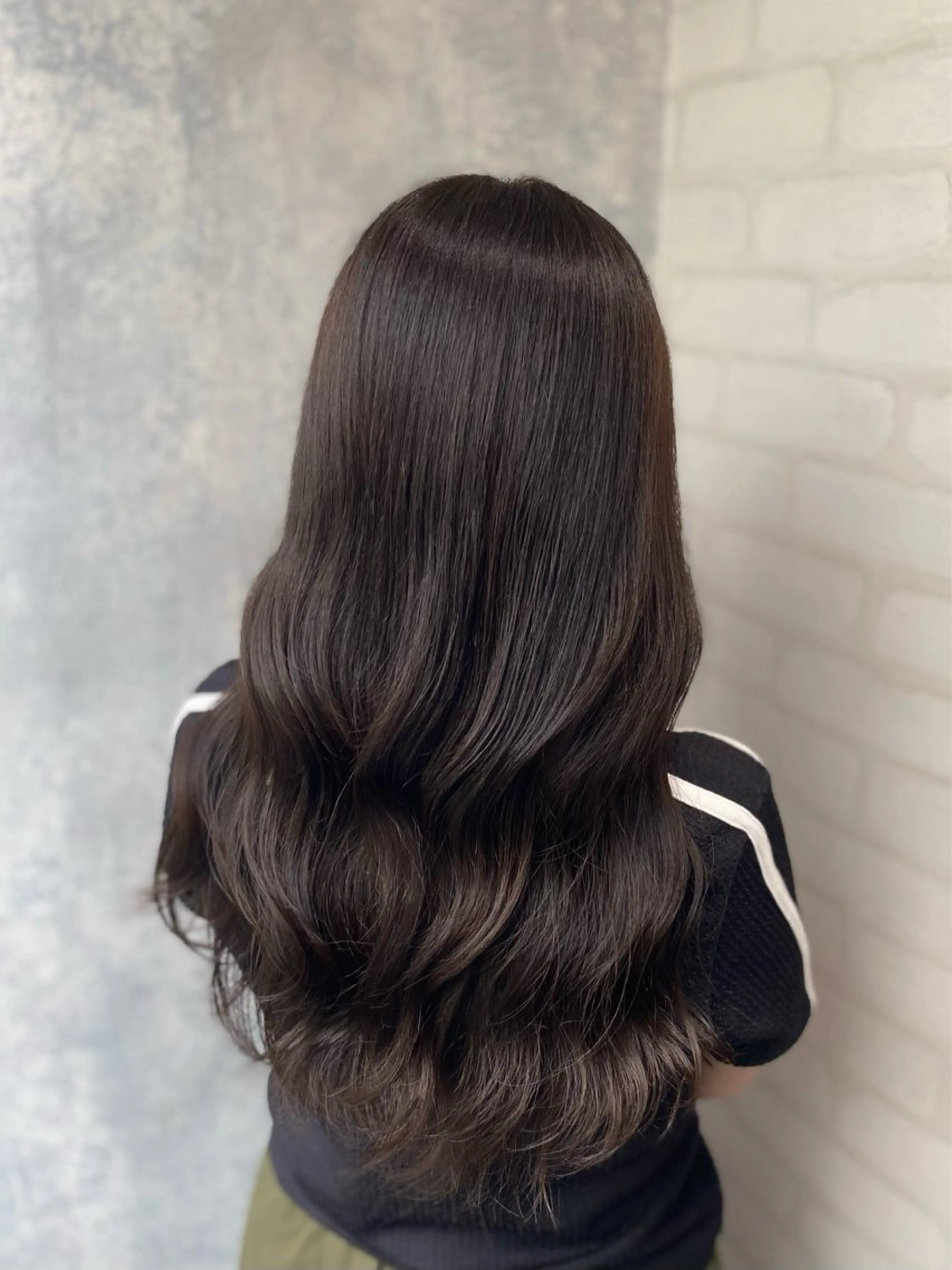 ロング カラー 透明感カラー カット ヘアカラー トリートメント shiori /艶髪 /顔周り/髪質改善のヘアスタイル