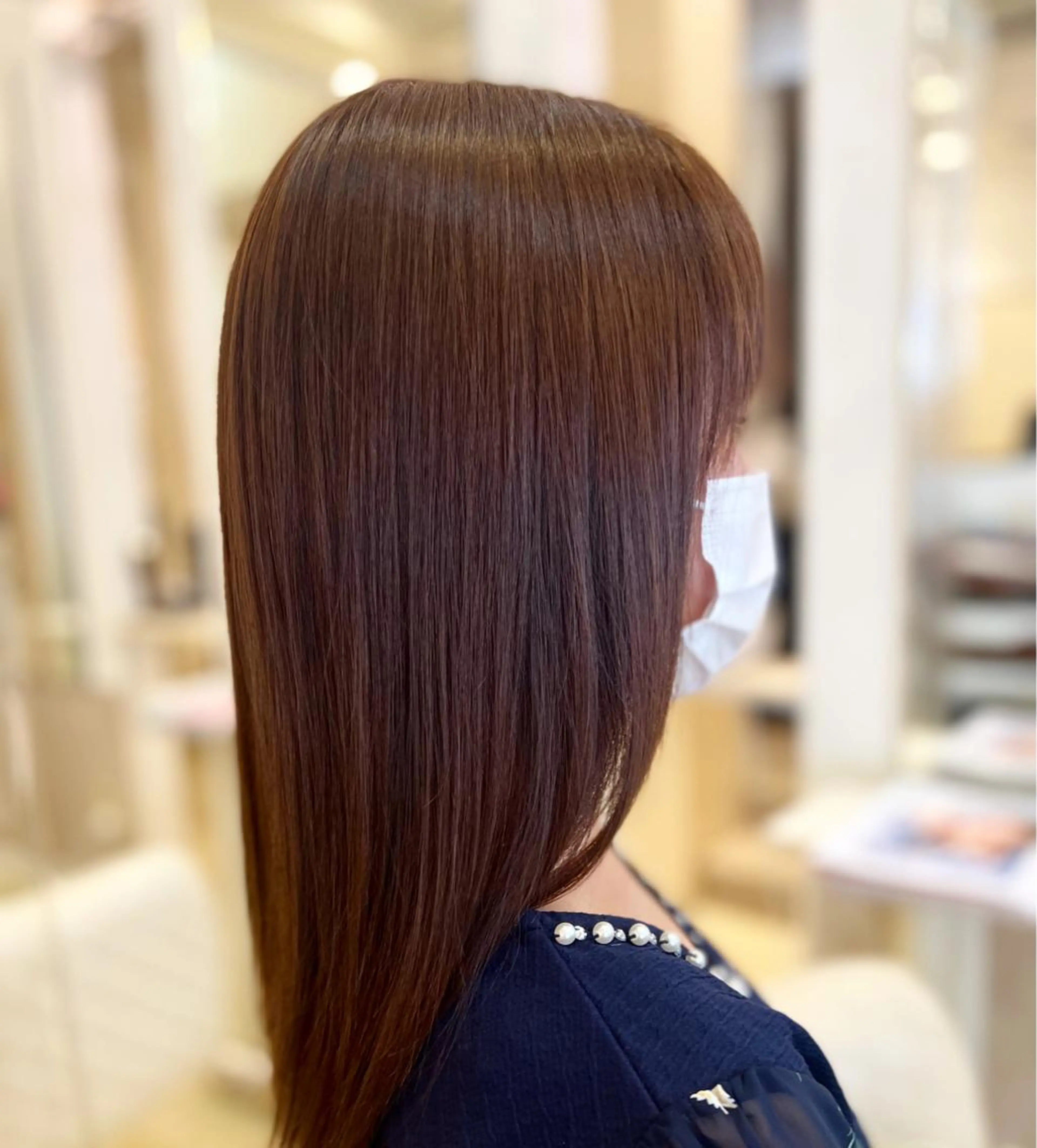 カラー カット ヘアカラー トリートメント 大西 七海のヘアスタイル