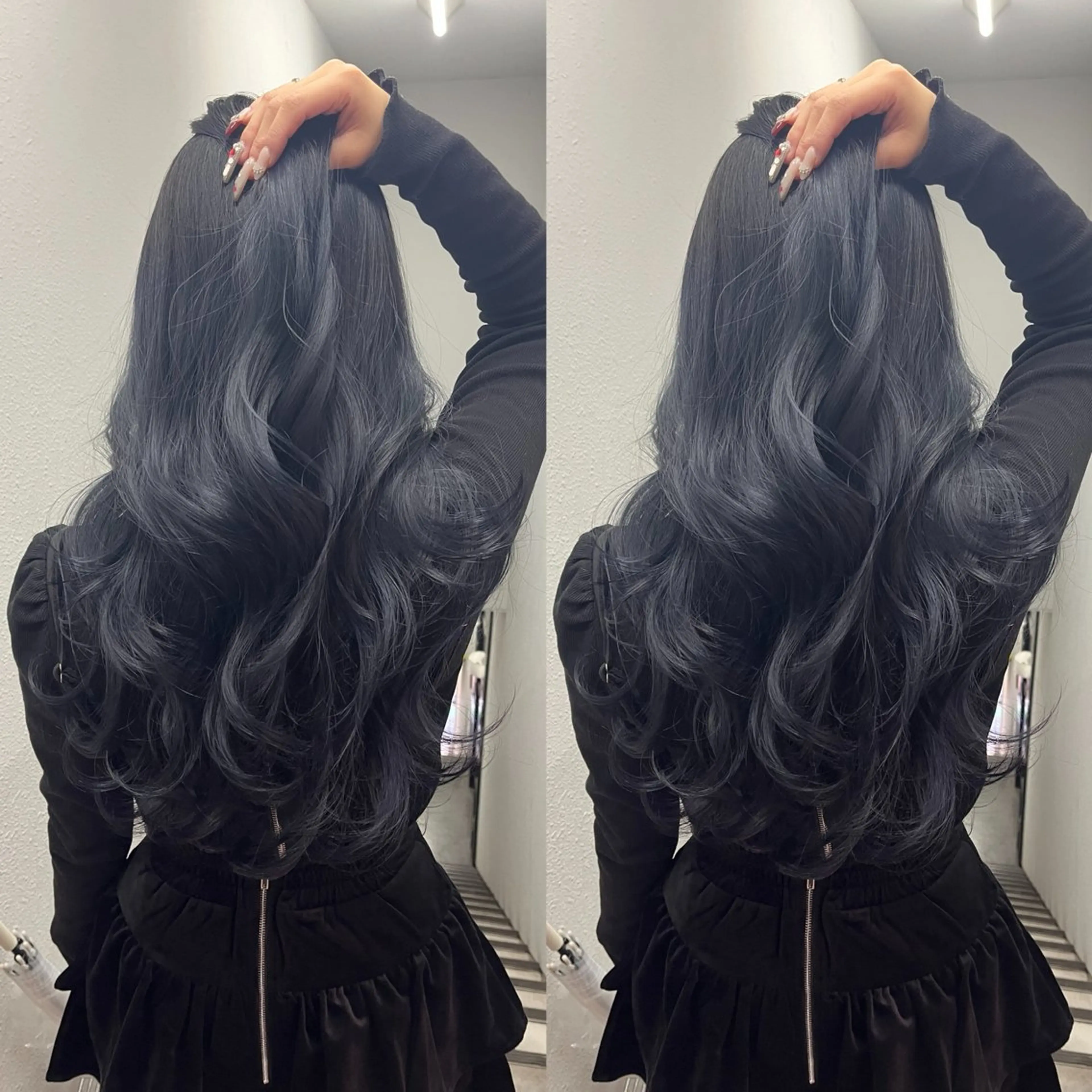 ロング カット ヘアカラー トリートメント ヘッドスパ 💗レイヤーショート ボブ艶髪/竜也💗のヘアスタイル