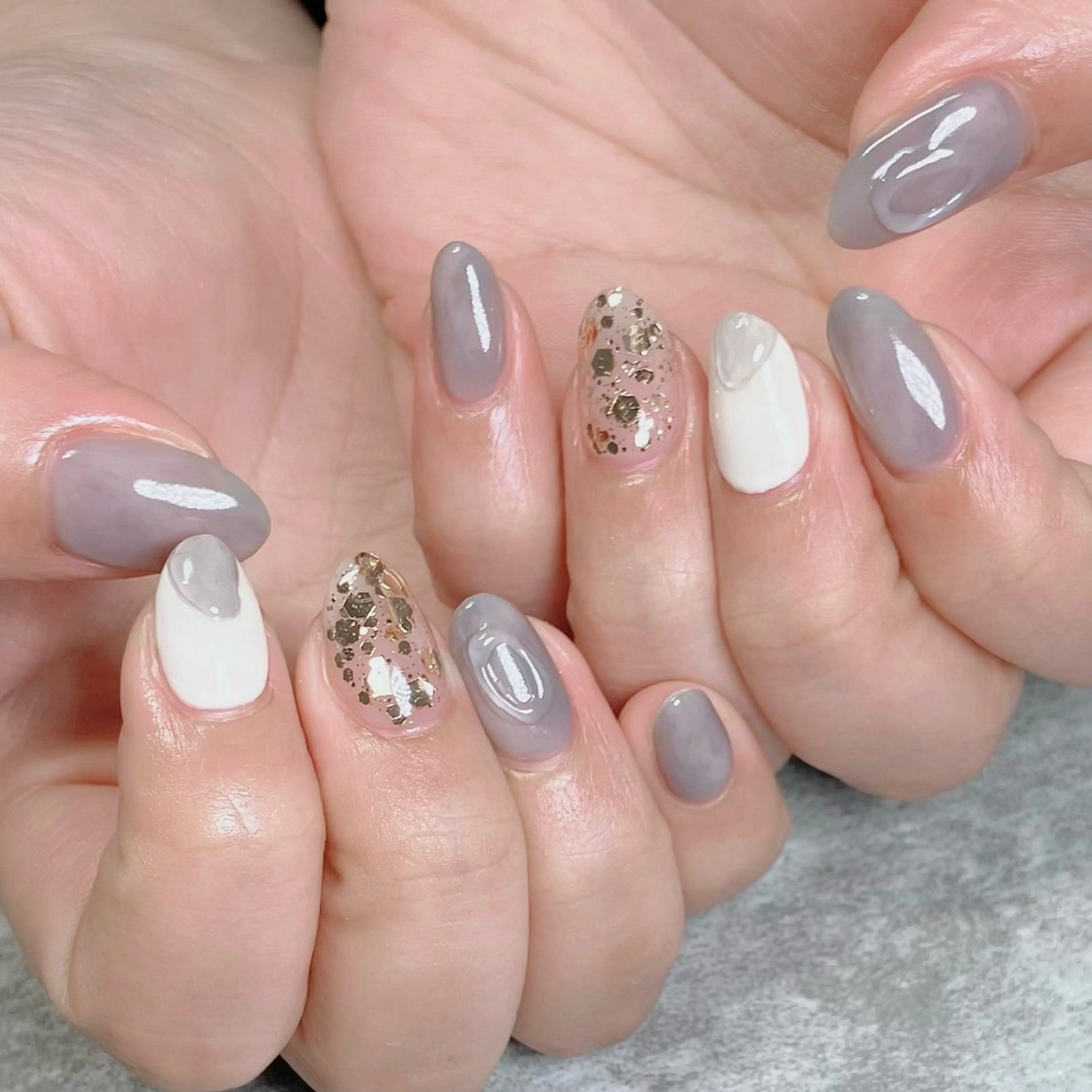 ネイル ハンドネイル ハンドケア haleyume所属・shino🌟 痛ネイルのネイルデザイン