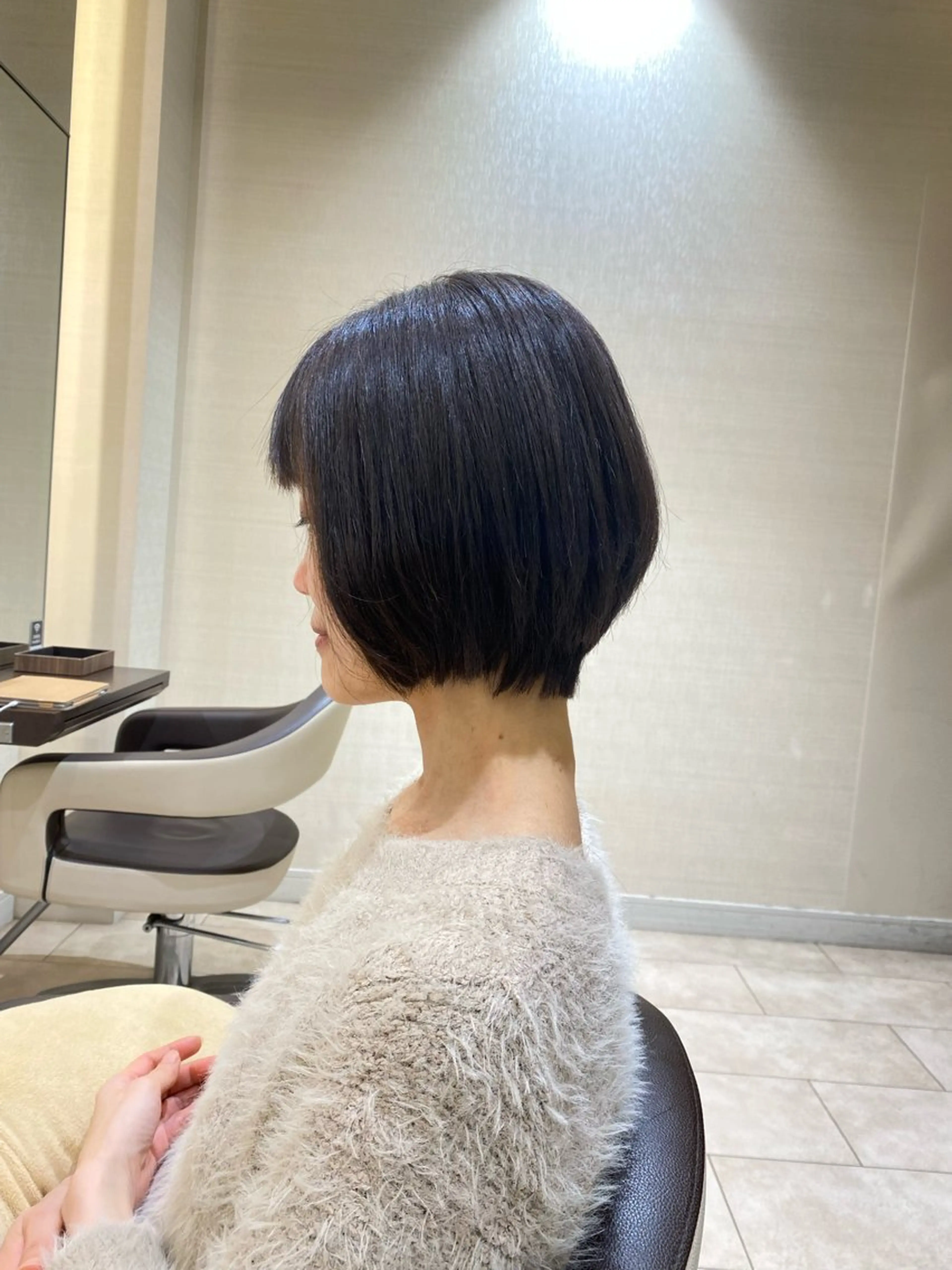 ショートカットモデルの写真