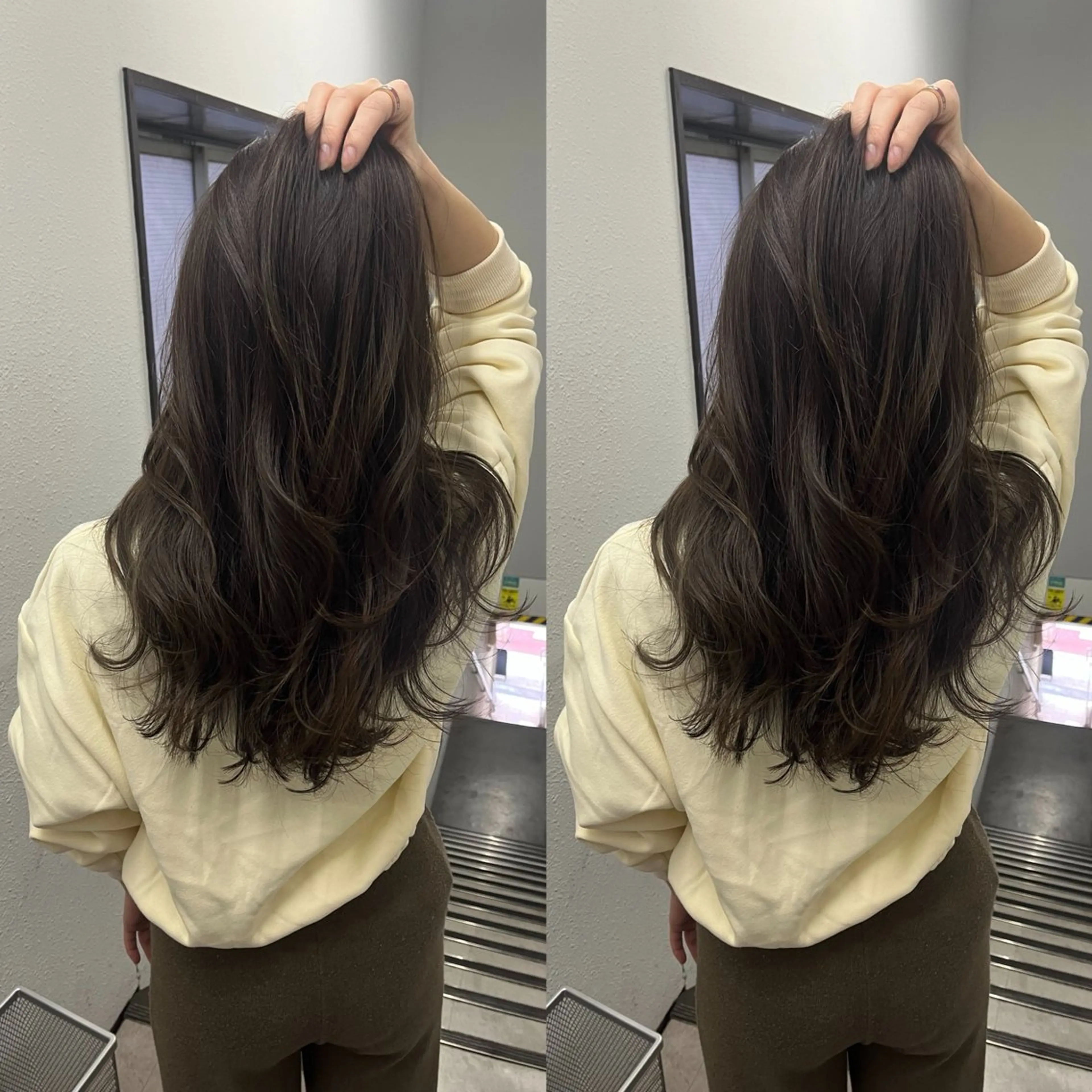ロング カット ヘアカラー トリートメント 💗レイヤーショート ボブ艶髪/竜也💗のヘアスタイル