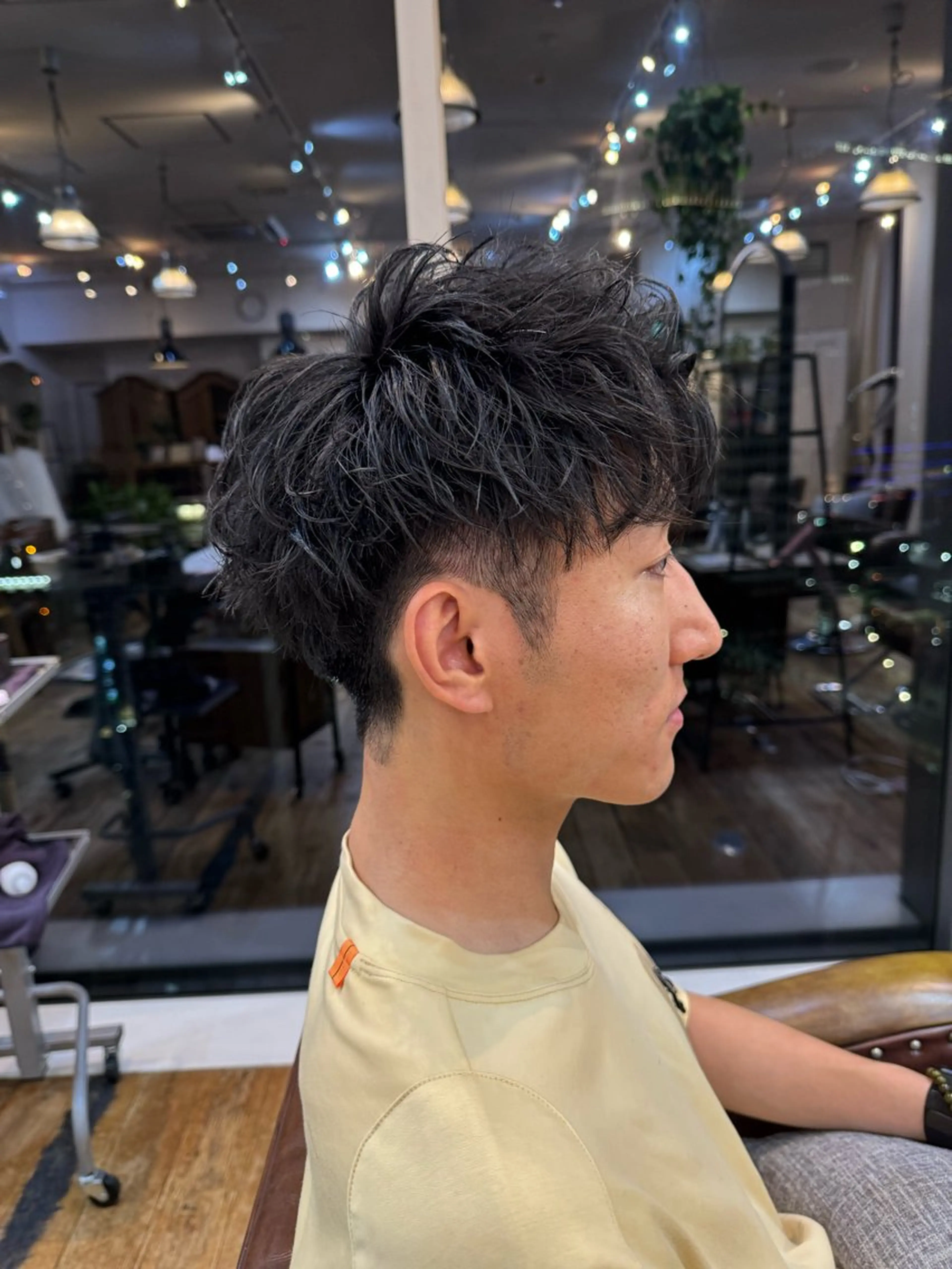 パーマ メンズ 🐋湊 ゆうき /レイヤーカット🫧のヘアスタイル
