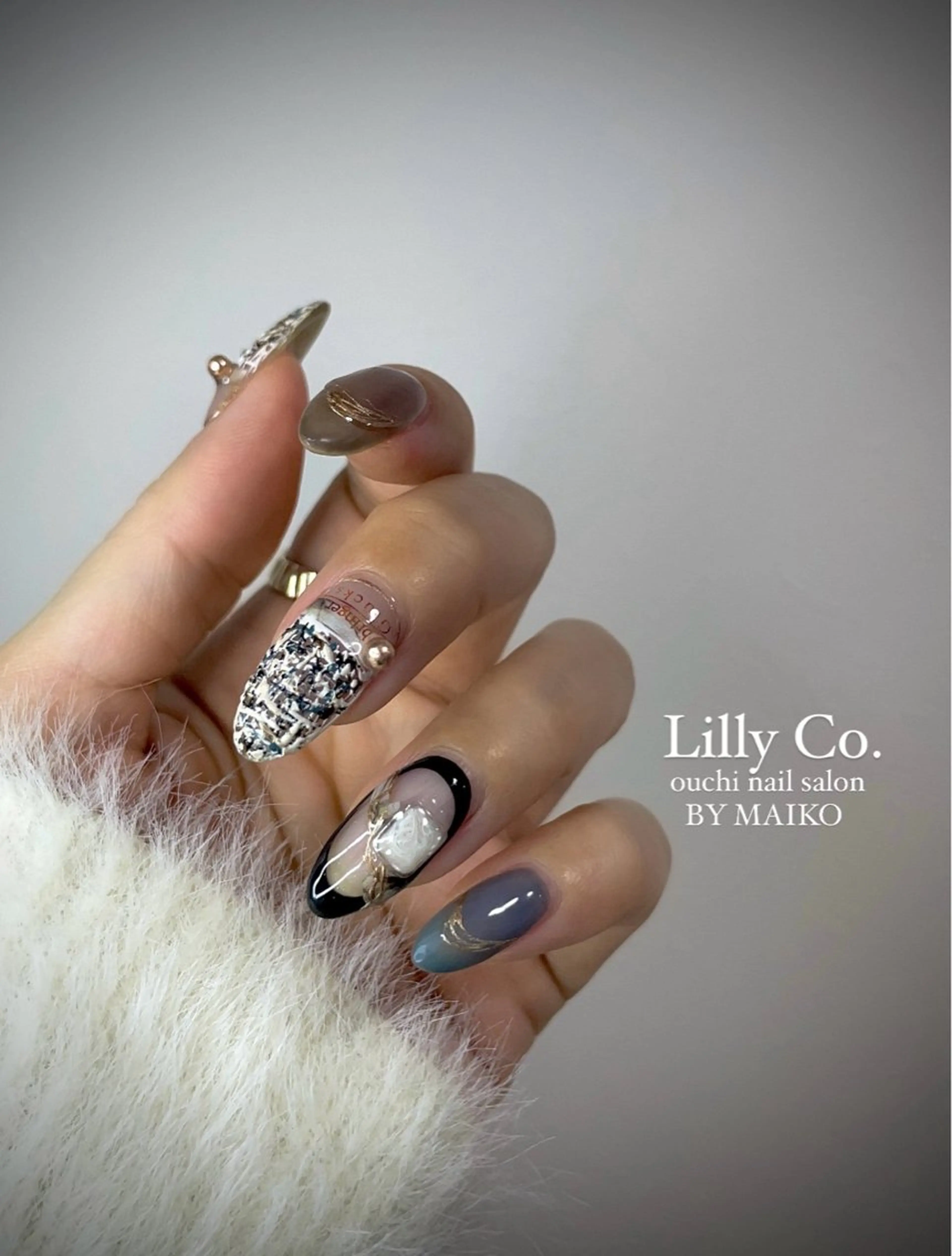 ネイル アートネイル ハンドネイル ハンドケア Lilly Co.のネイルデザイン