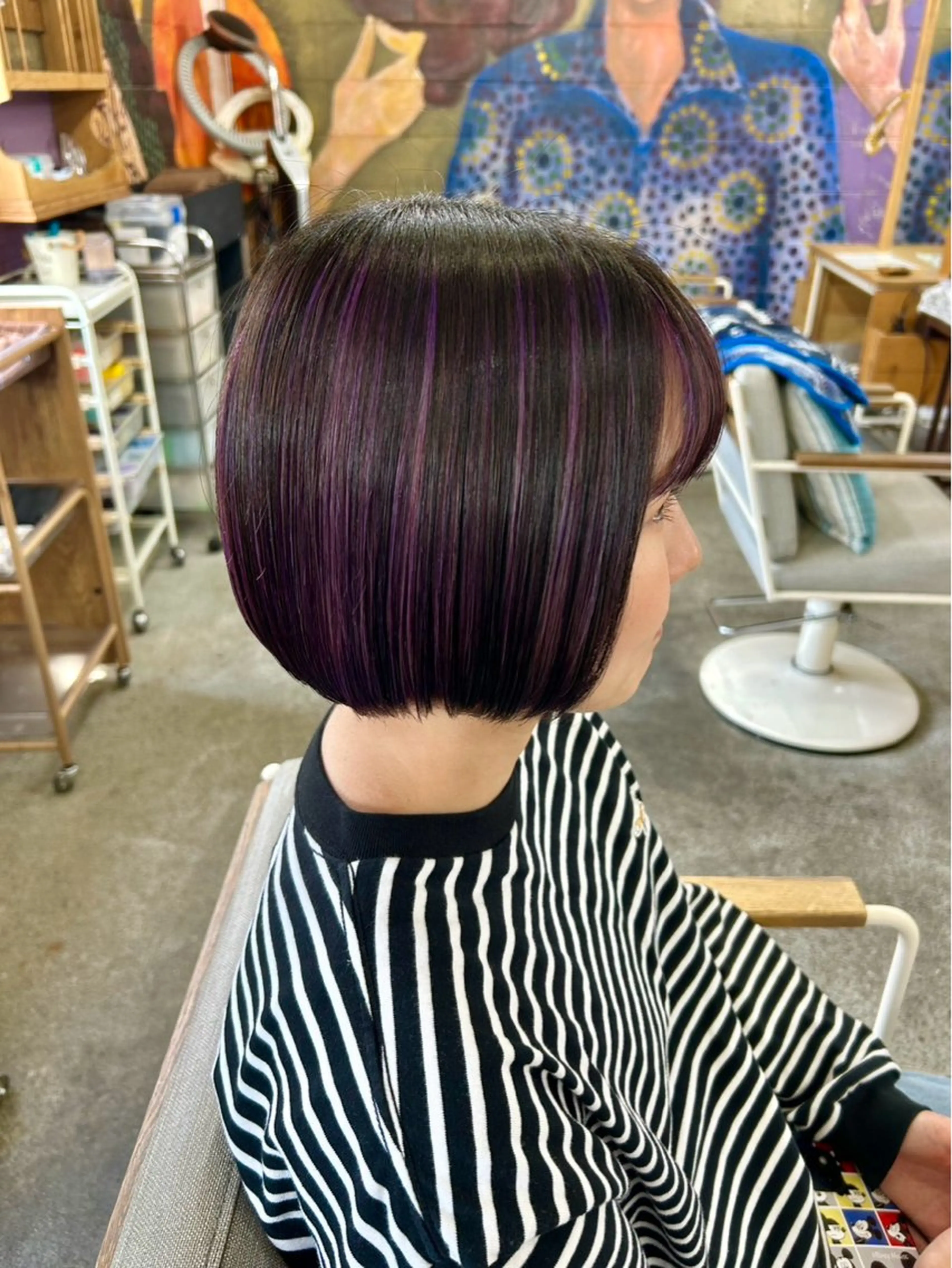 ミディアム ｰYUIMARLｰ momokaのヘアスタイル