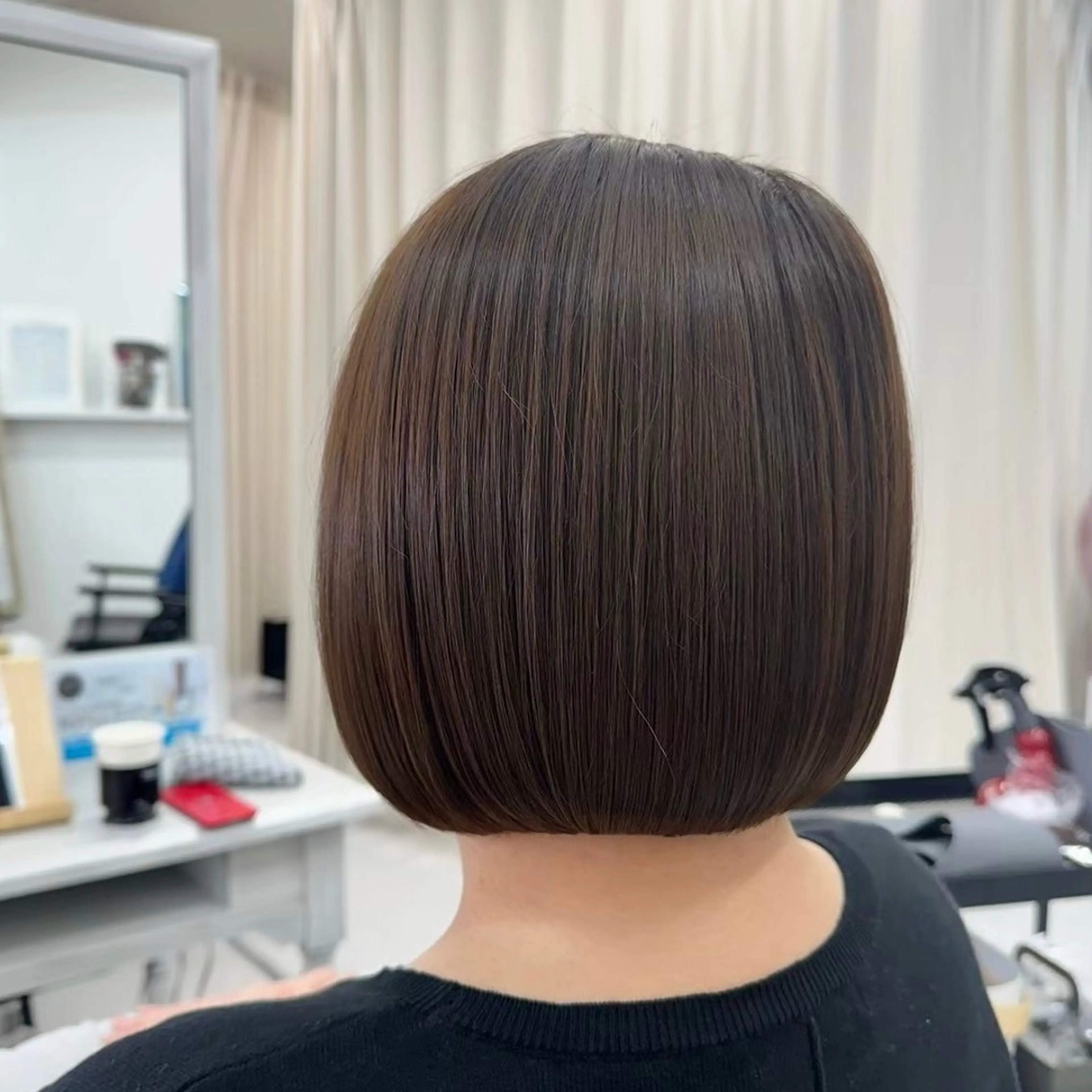 ミディアム 田島拓海 LEV. ボブカットのヘアスタイル