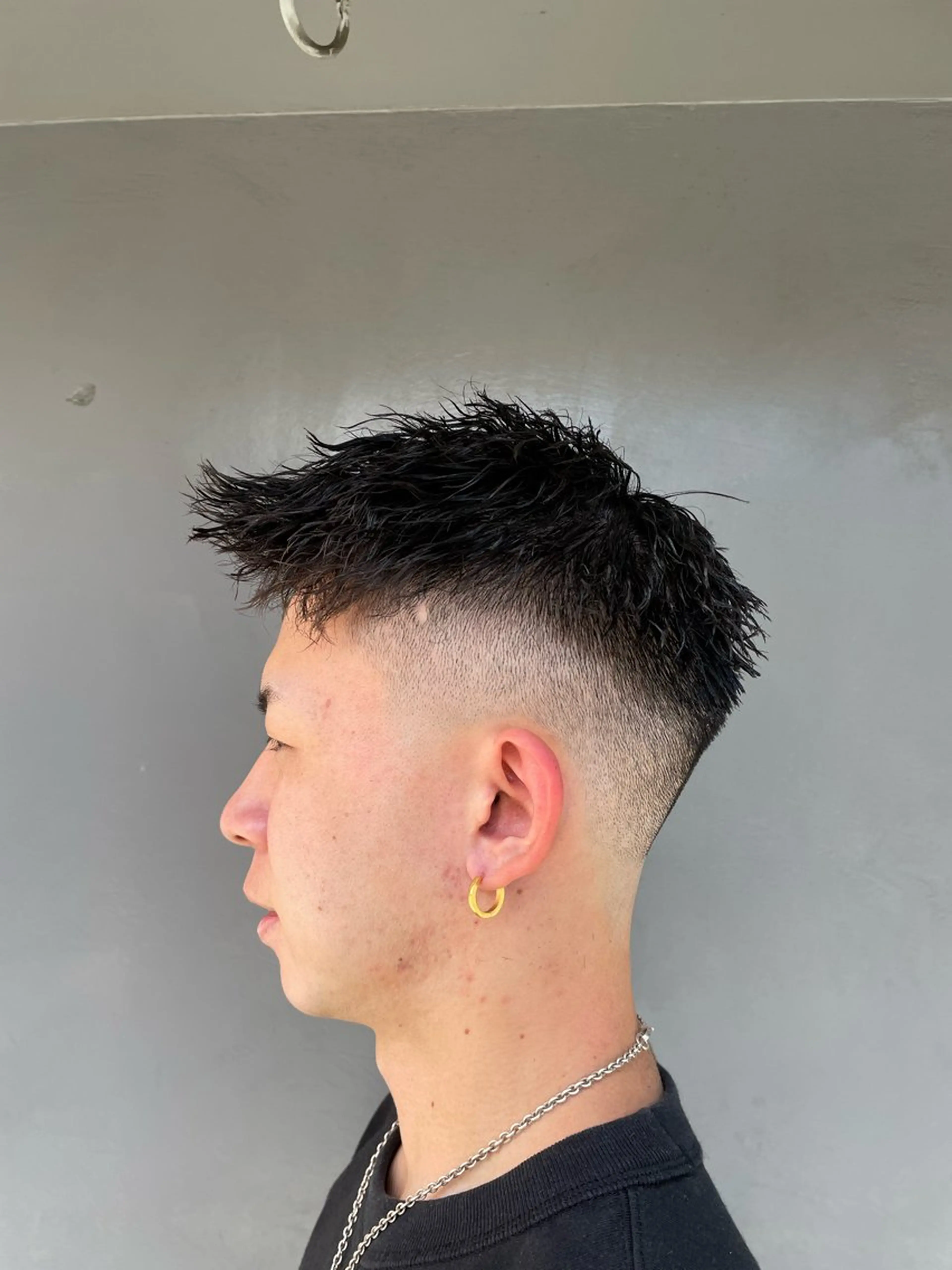 ショート メンズ フェードカット FADE&LINE登戸店所属・🔥メンズ専門 美容師🔥 柳澤陵心のヘアスタイル