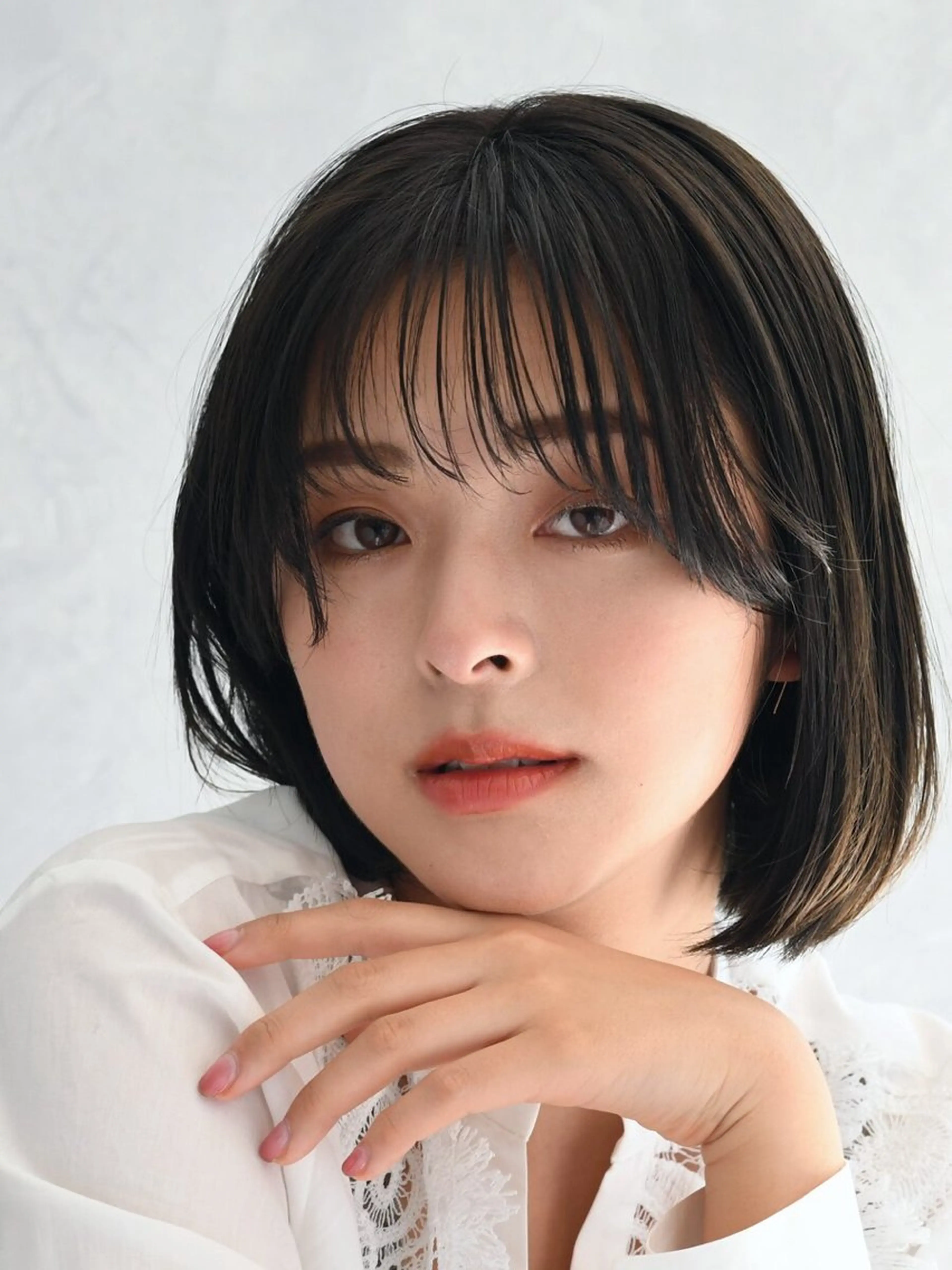 ショート カラー 丸みショート ボブ ショートヘア 小顔カット 縮毛矯正 カット ヘアカラー 縮毛矯正 トリートメント 越谷の 髪質改善師✨のヘアスタイル