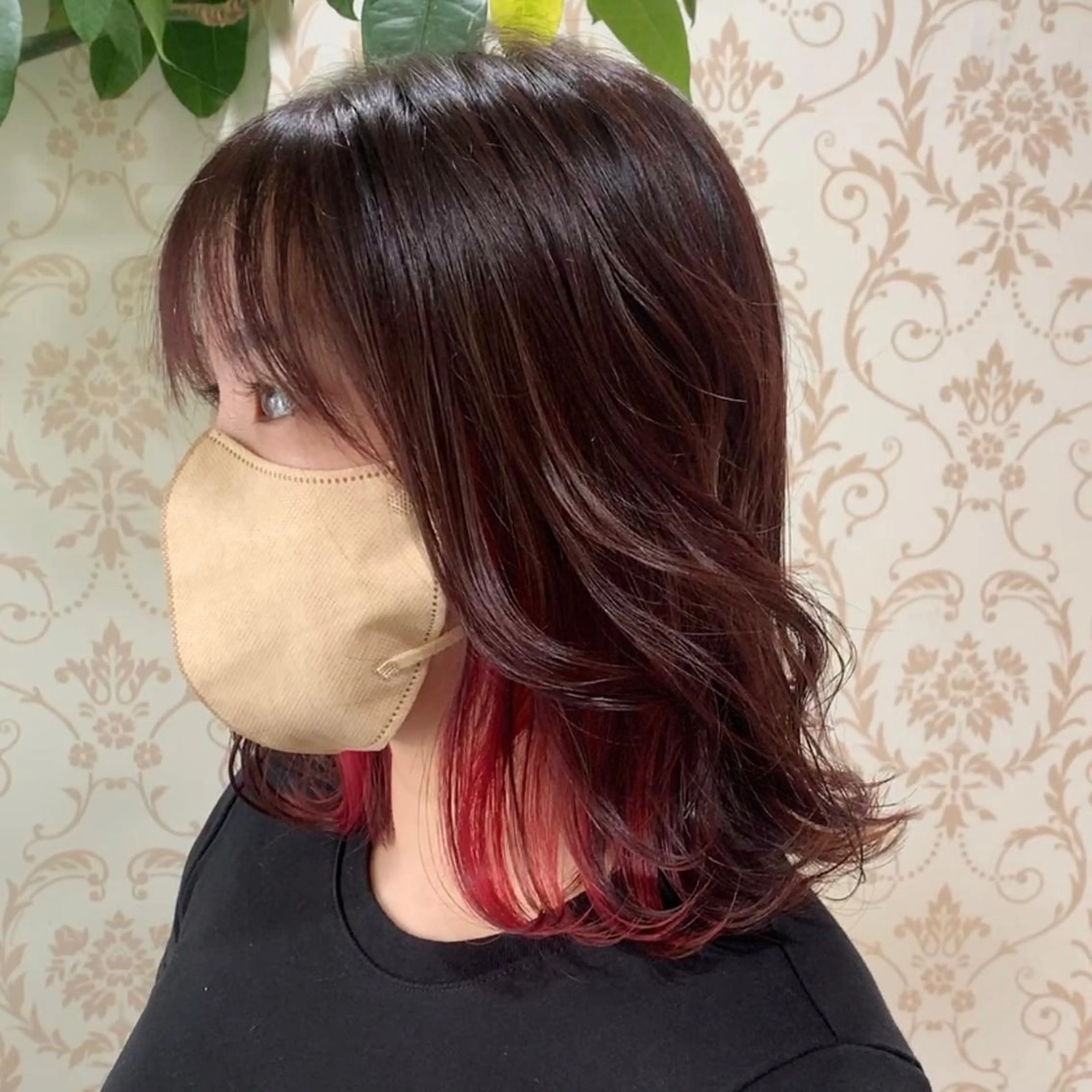 ミディアム メンズ縮毛矯正 /メンズパーマ美容師のヘアスタイル