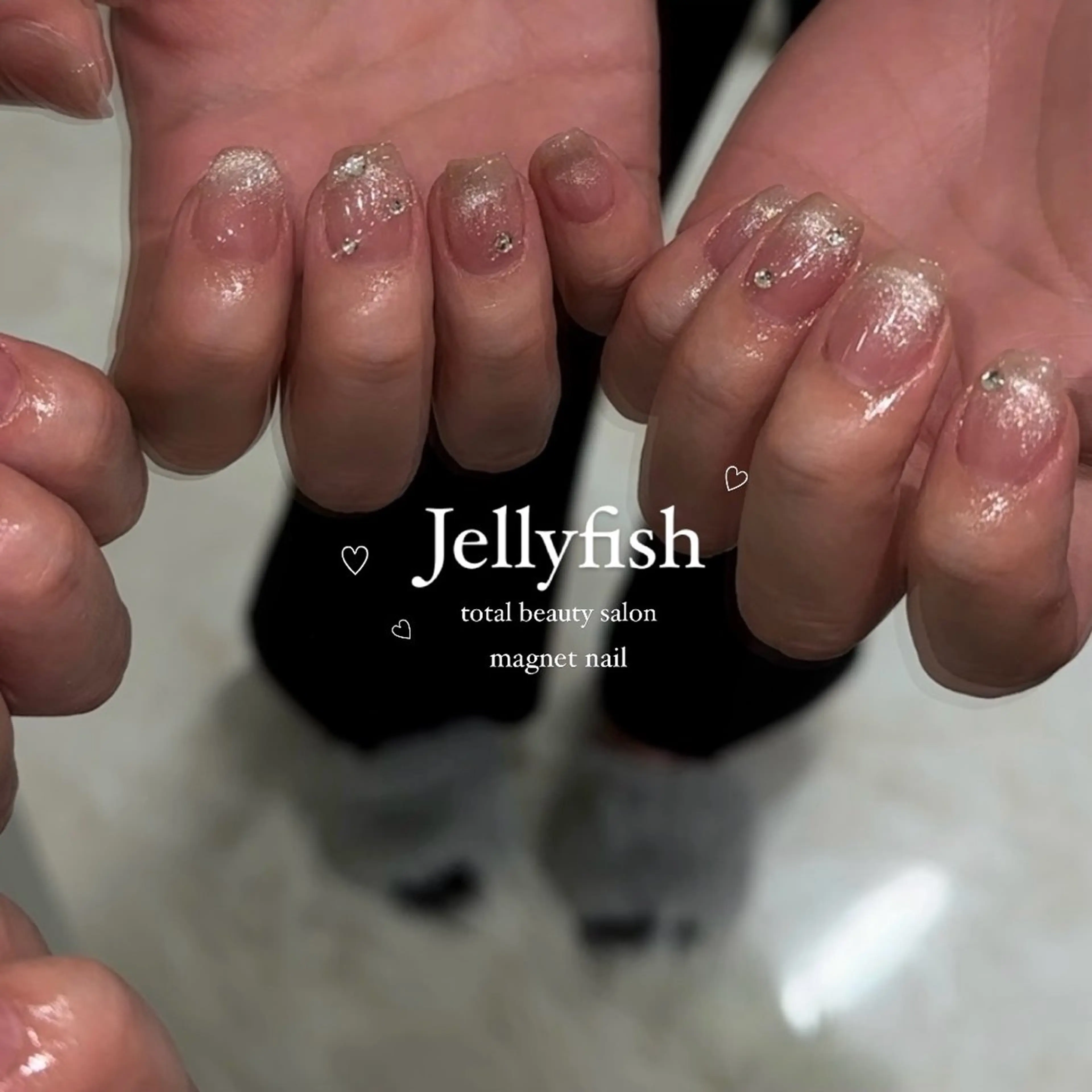 ネイル 韓国ネイル シンプルネイル 夏ネイル ワンホンネイル mignon nail salon所属・mignon nailのネイルデザイン