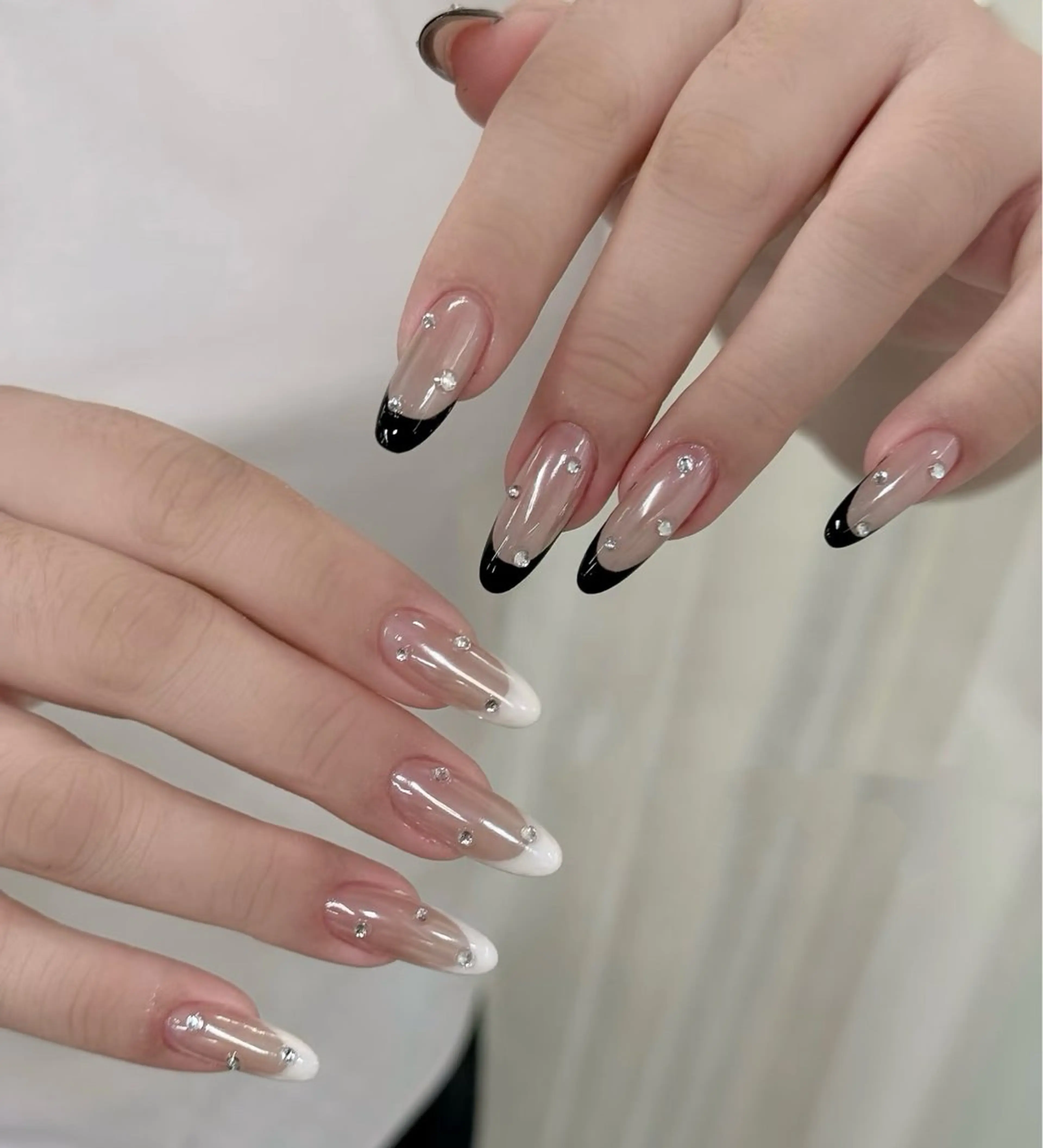 ネイル オーロラネイル フラワーネイル フットネイル フレンチネイル ジェルネイル ハンドネイル 長さだし専門 ありさのネイルデザイン