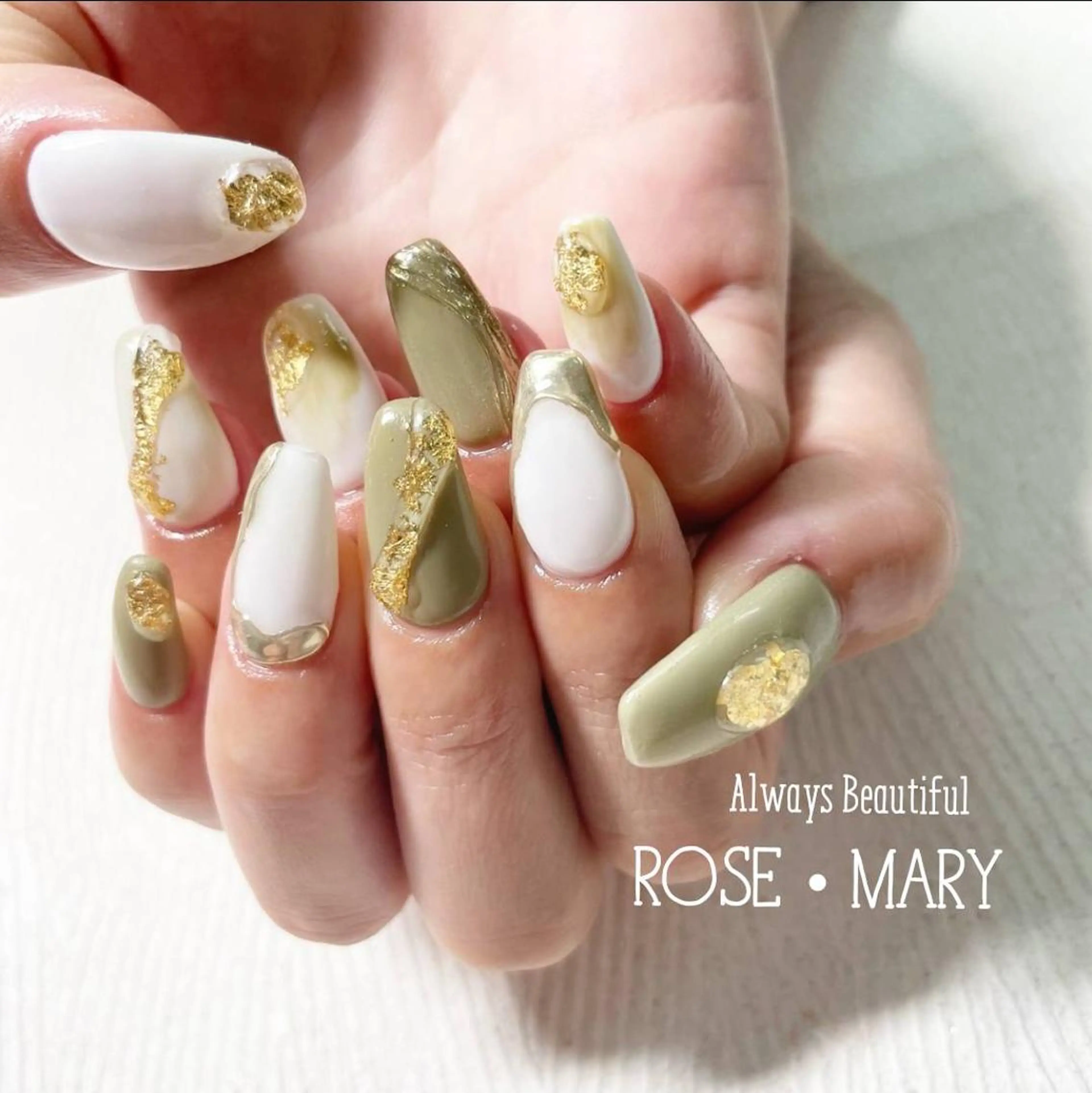 ネイル ハンドネイル ROSE・MARY 木村のネイルデザイン