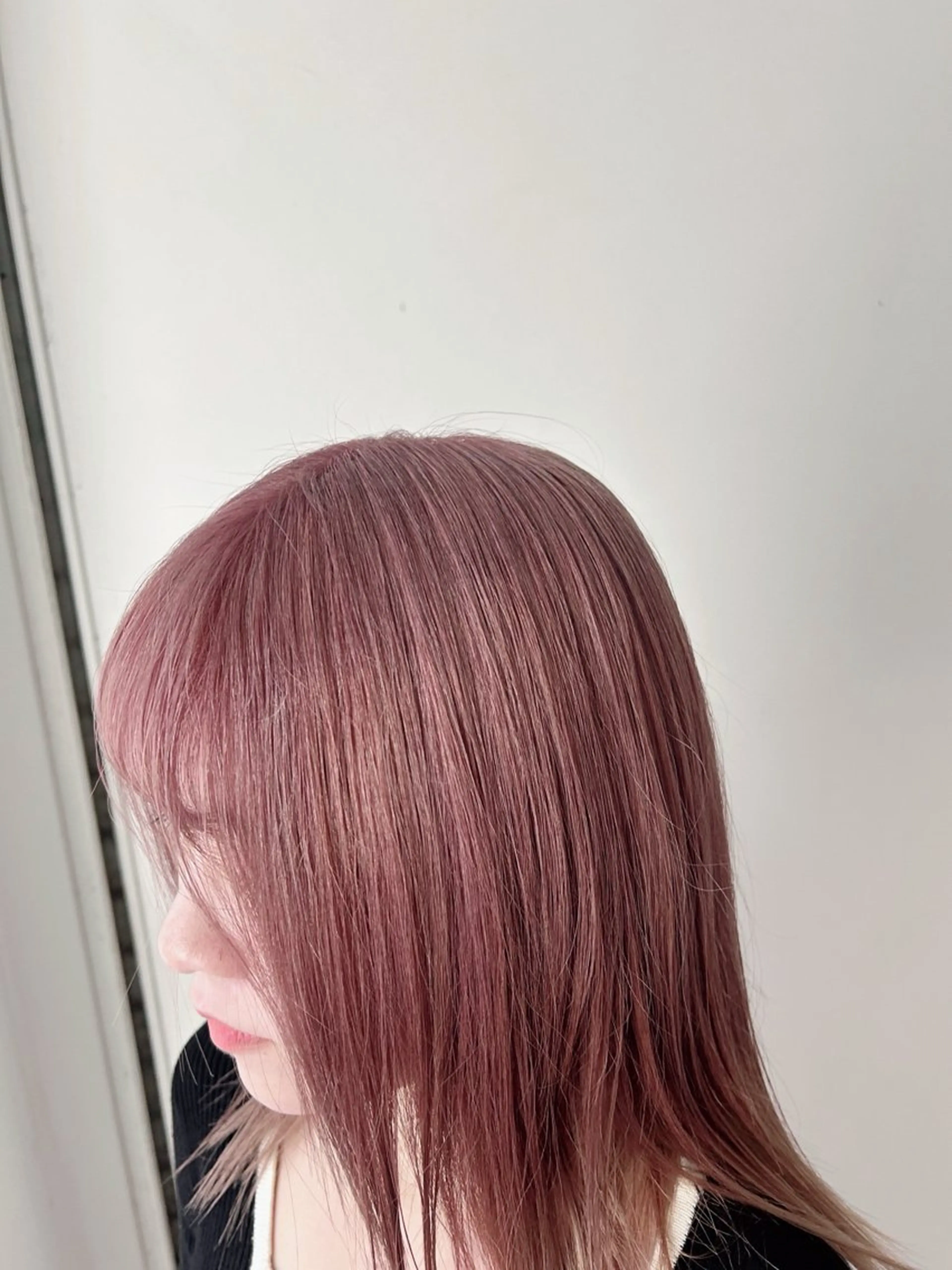 ミディアム カラー ヘアカラー ツヤ髪カラー/ハイト ーン🌺kae🌺のヘアスタイル