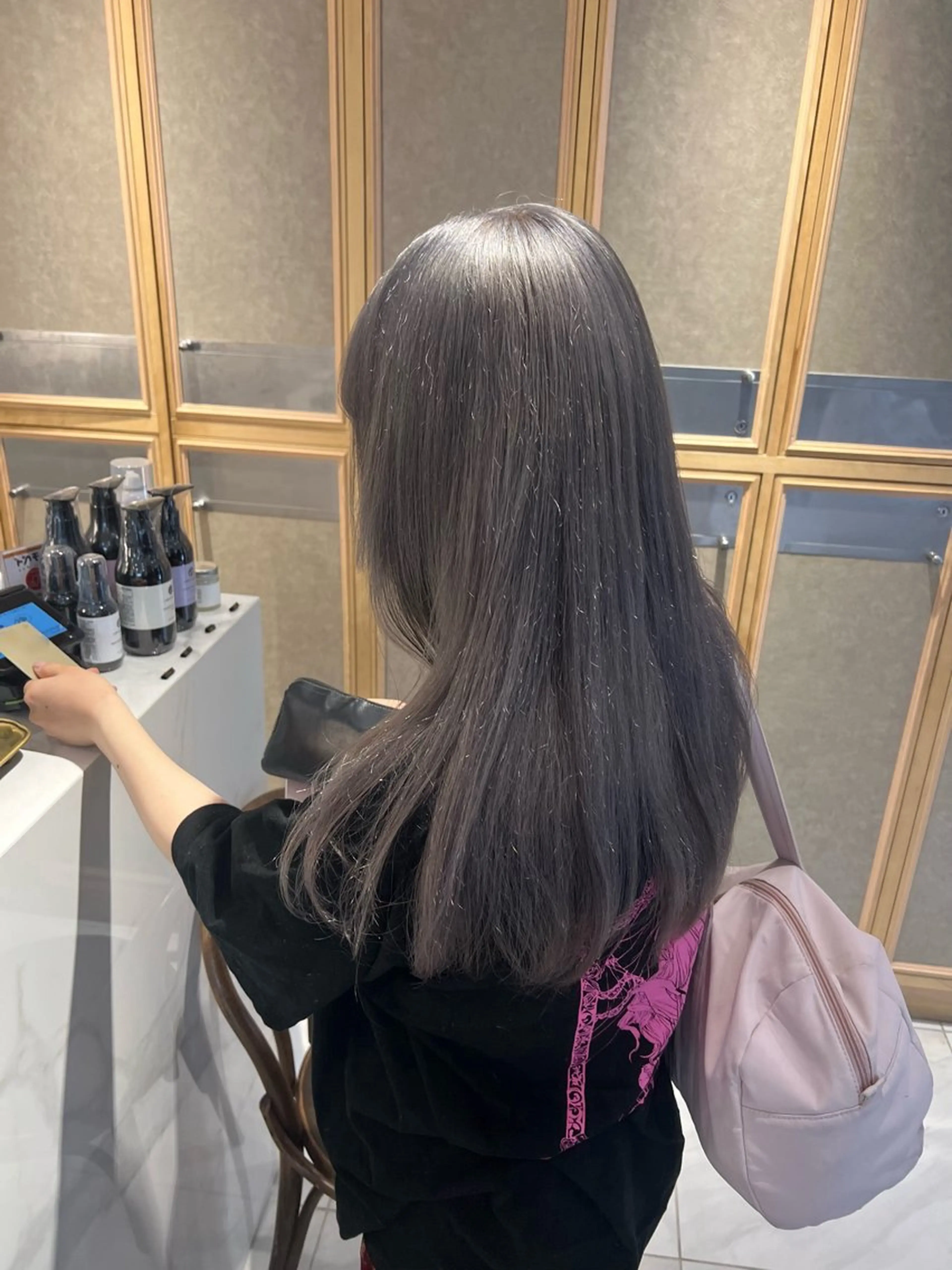 ロング ヘアカラー トリートメント ヘッドスパ 縮毛矯正/艶カラー 🌻🌻MIREIのヘアスタイル