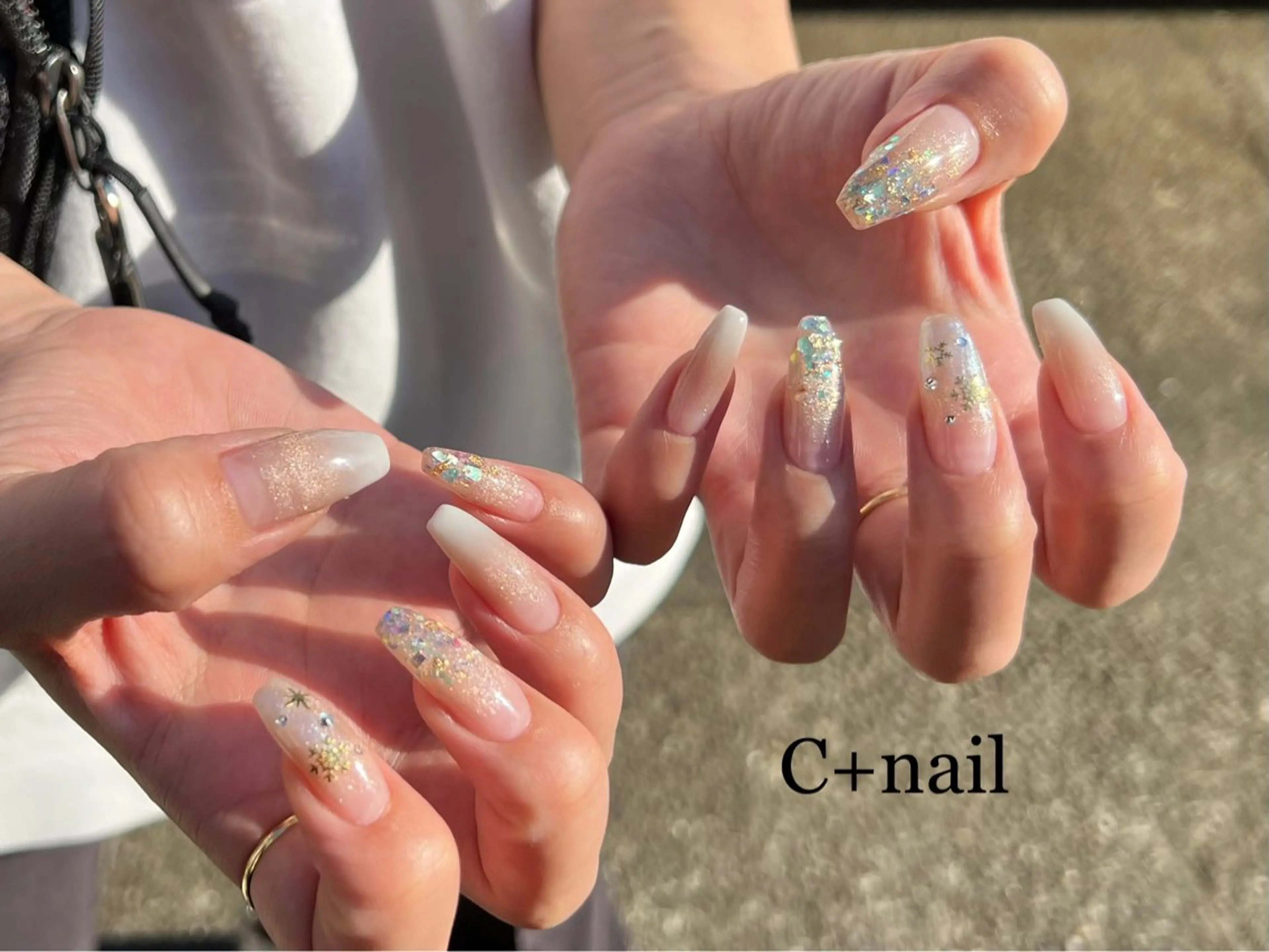 ネイル マグネットネイル ハンドネイル ✴︎ C+nailのネイルデザイン