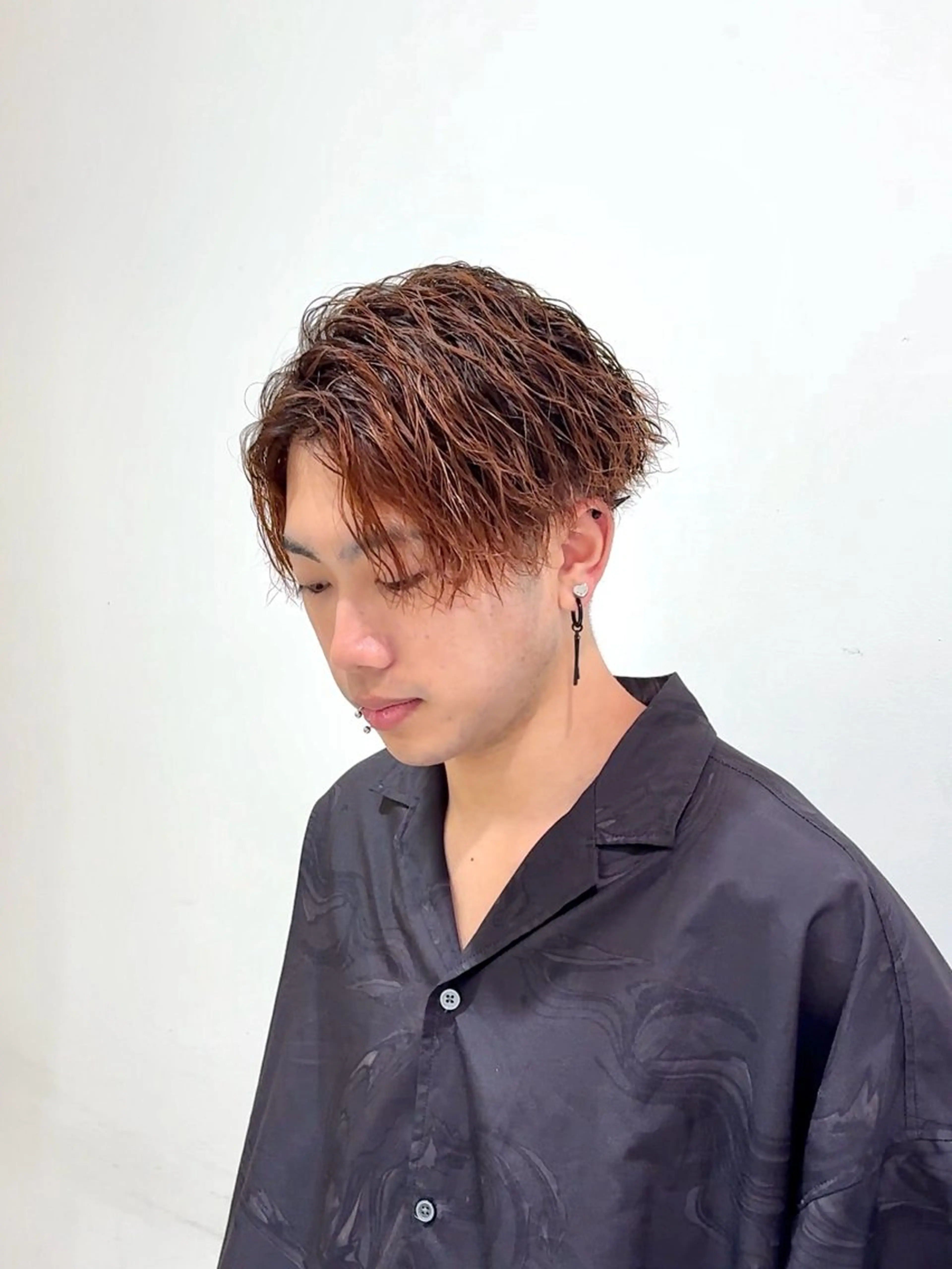 ショート パーマ メンズ カット パーマ GRAZIE due所属・パーマ・ツイスパ /篠谷祐輝のヘアスタイル