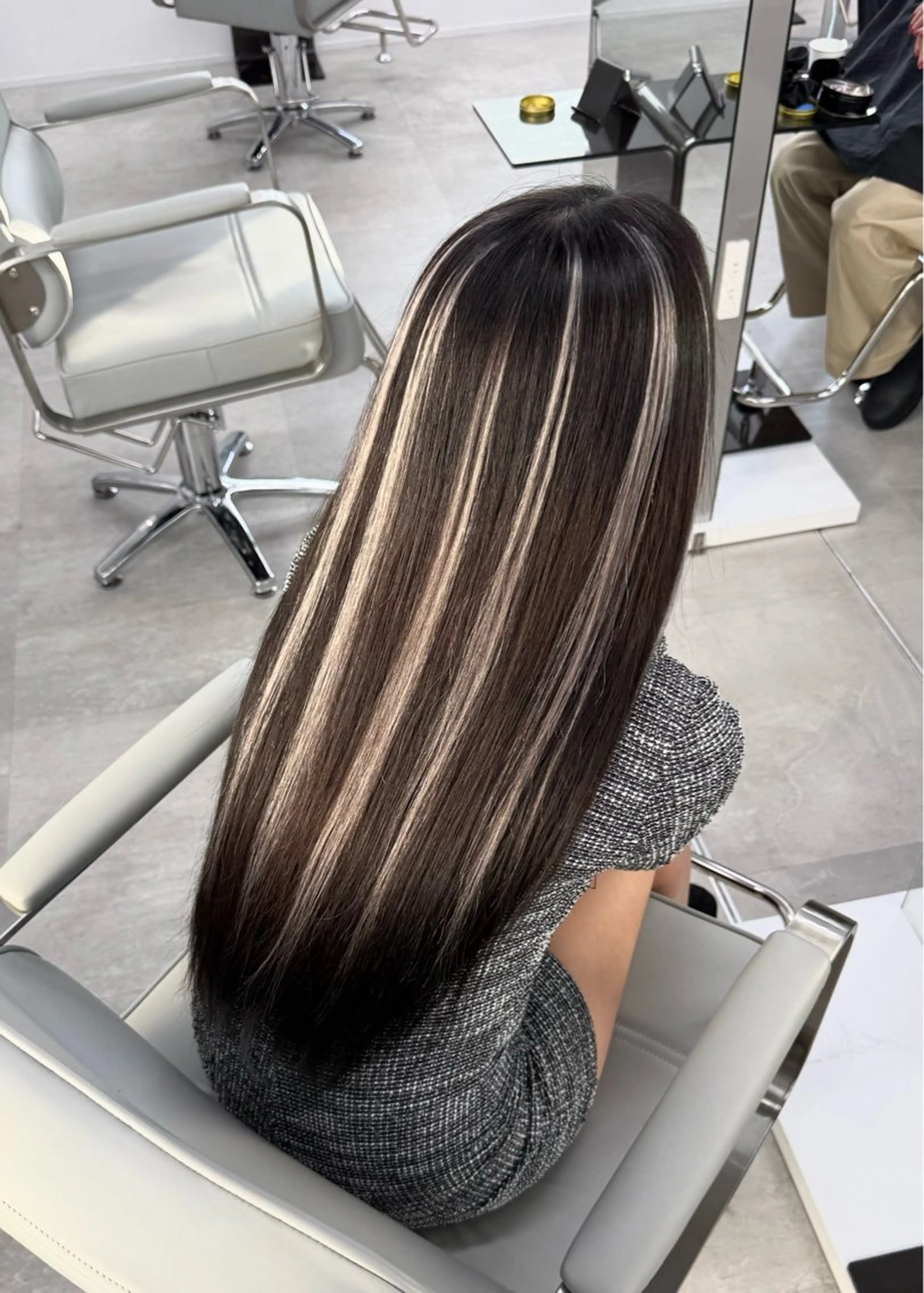 ロング エクステ エクステ yuna/透明感 カラー/エクステのヘアスタイル