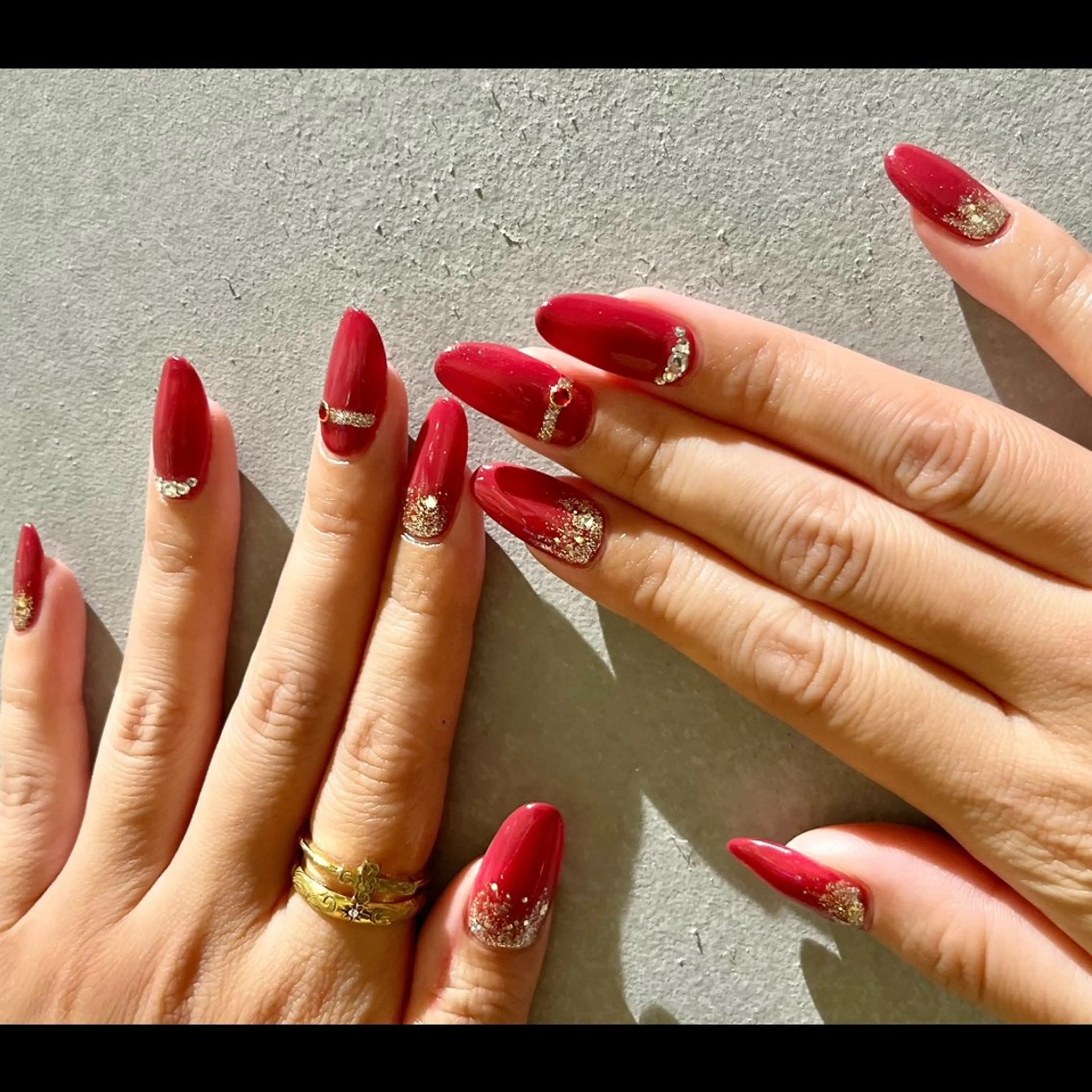 ネイル フラッシュネイル フットネイル ジェルネイル ラメ(グリッター) ラメグラデーション ハンドネイル beautysalonLino所属・ネイルサロン ⭐︎Linoのその他イメージ