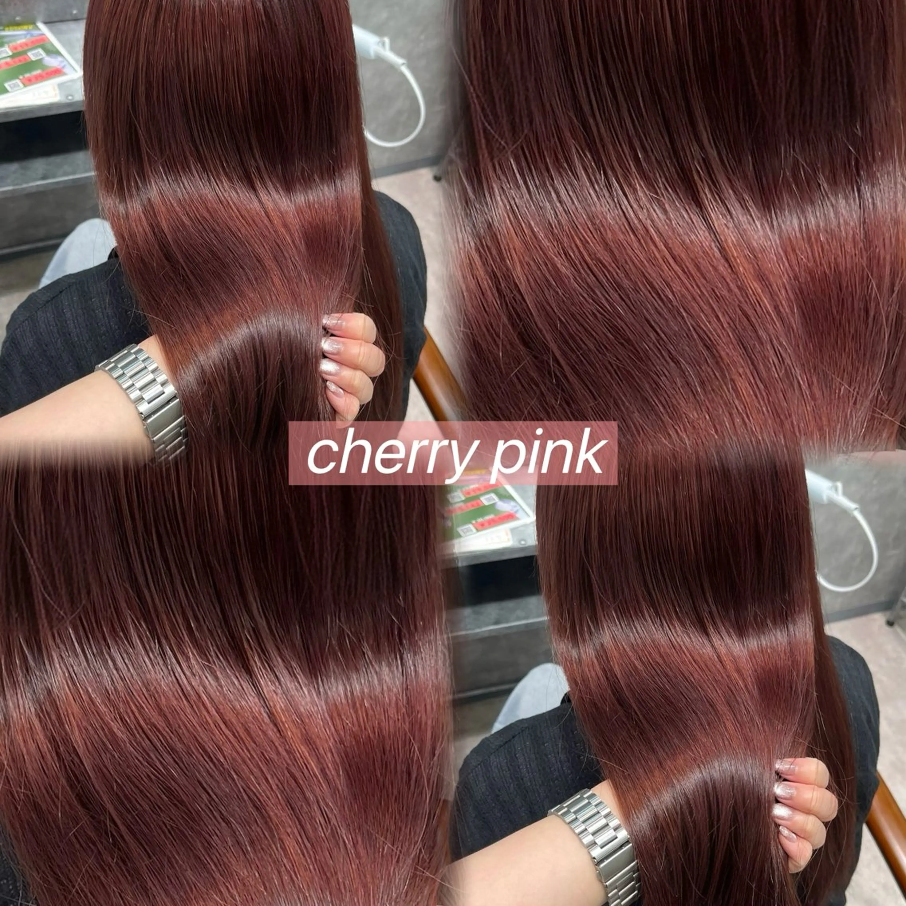 ロング カラー 勝 瑞貴のヘアスタイル