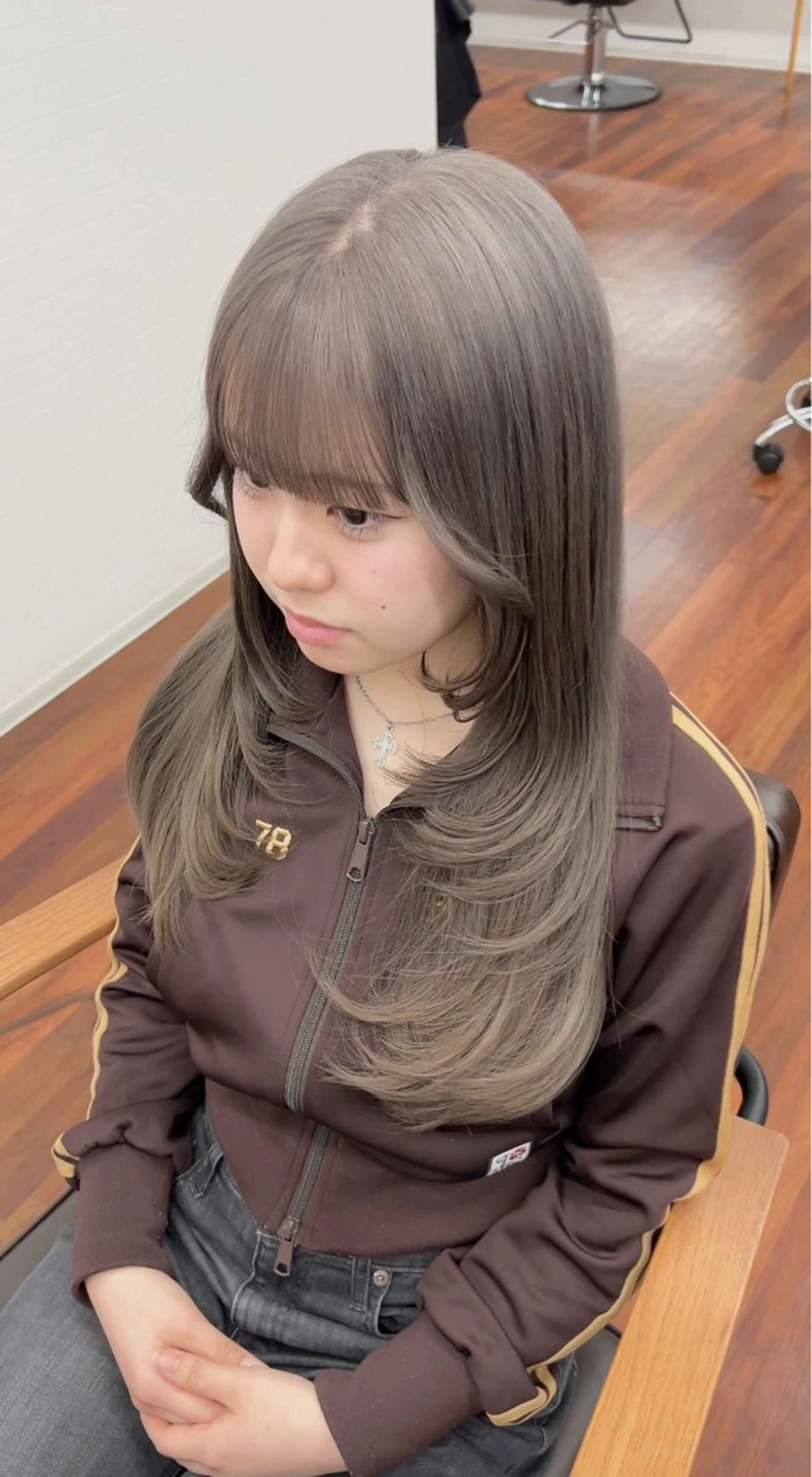 ロング カラー ヘアカラー トリートメント GRAN LUSSO岡山駅前【グランルッソ】所属・GRAN LUSSO 【MIHARU】のヘアスタイル