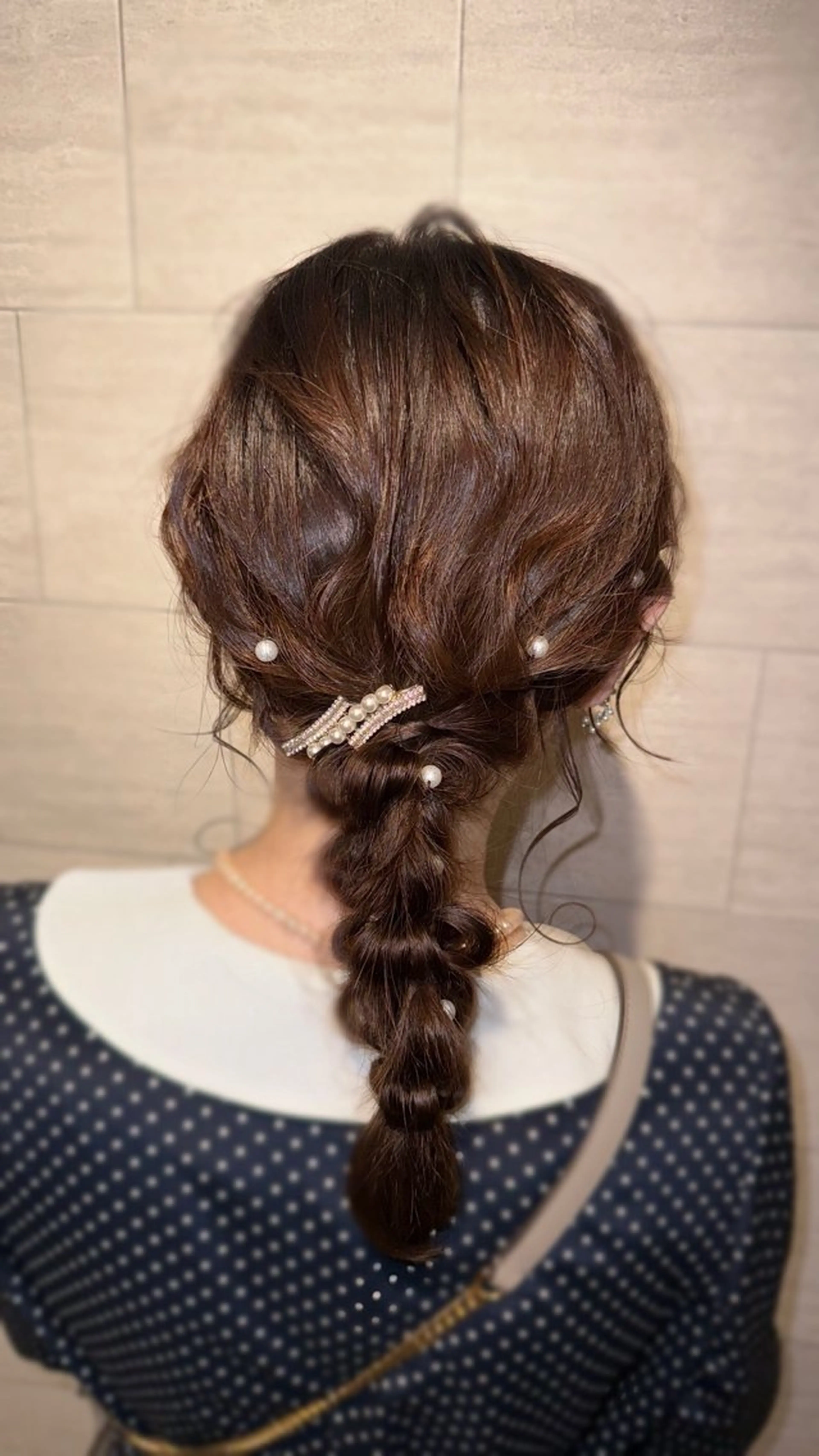 ミディアム u Eriko/ ヘアセット/美髪のヘアスタイル