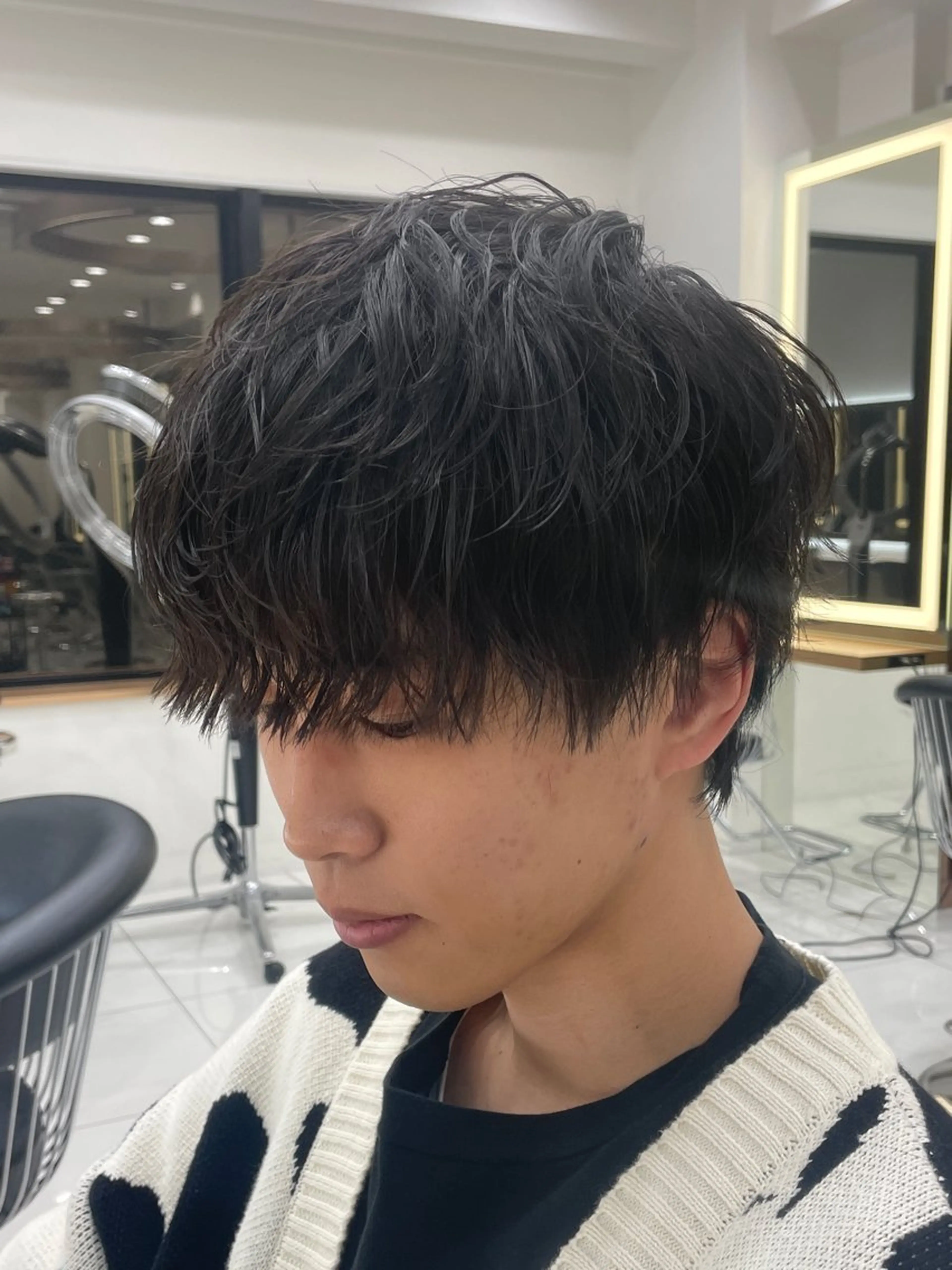 パーマ メンズ パーマ miyu'somotesando所属・菅野 心悠/メンズヘアのヘアスタイル