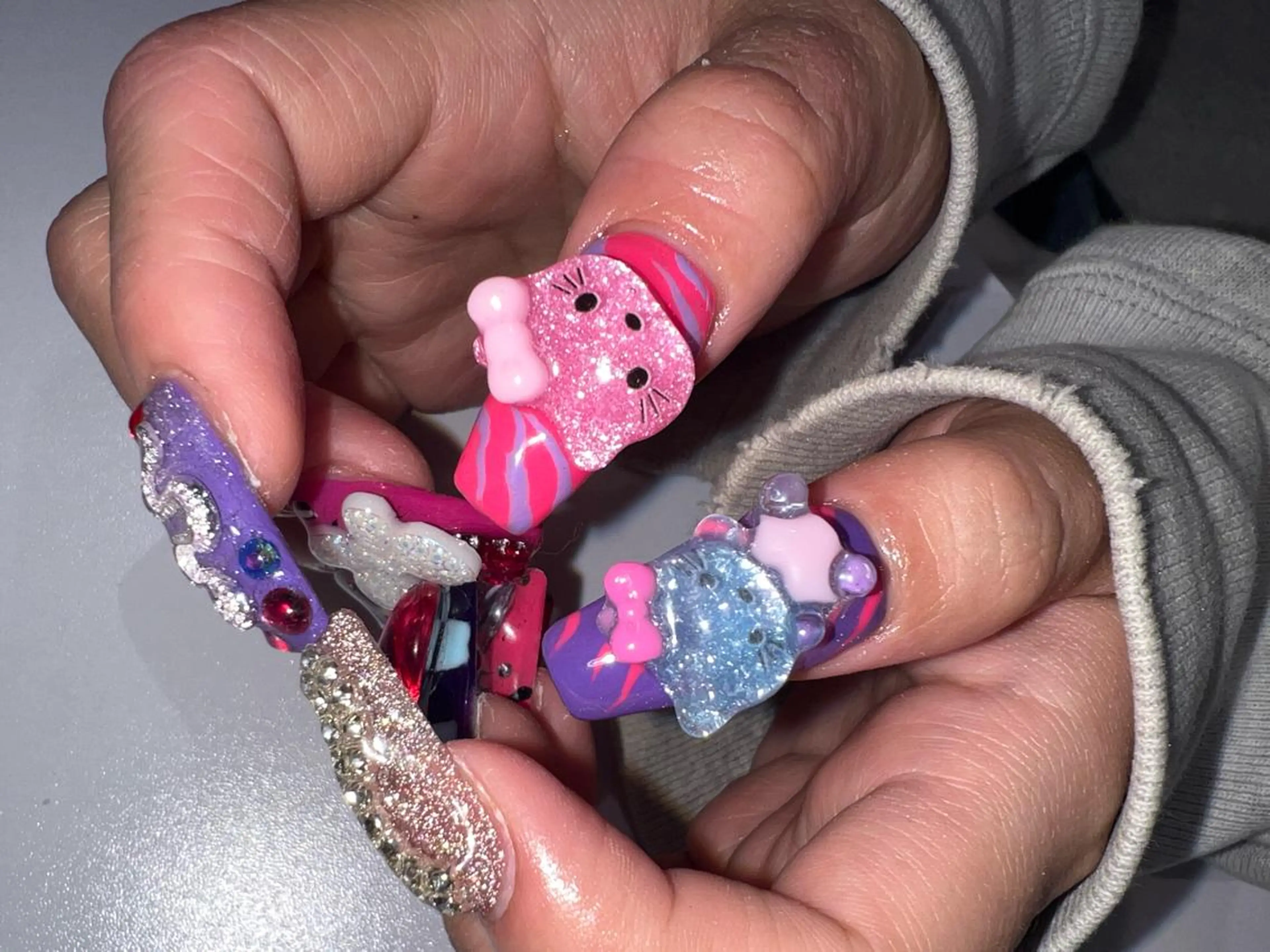 ネイル 個性派/中韓ネイル SAKURAのネイルデザイン