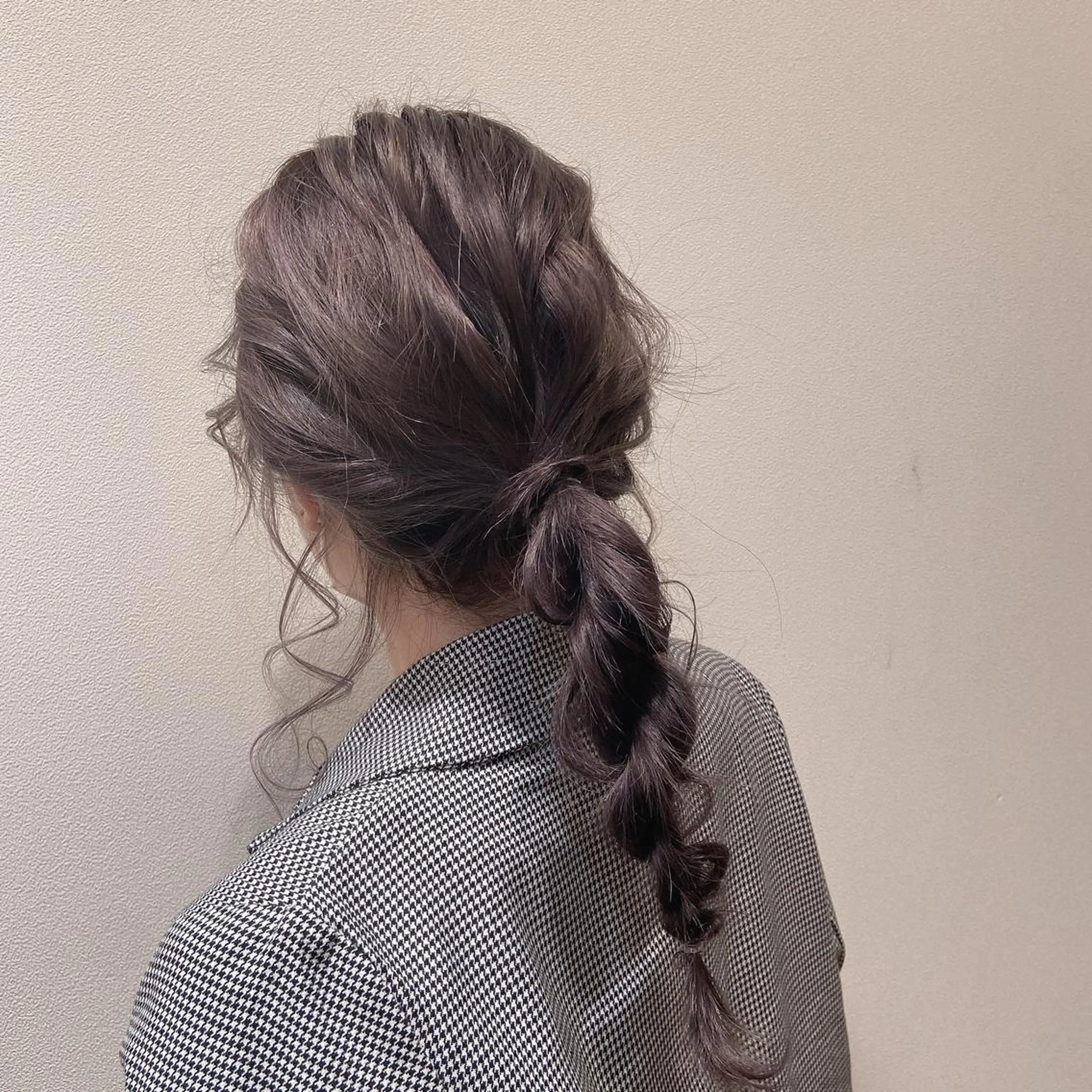ロング カラー ヘアアレンジ ヘアセット Mirai 🧸のヘアスタイル