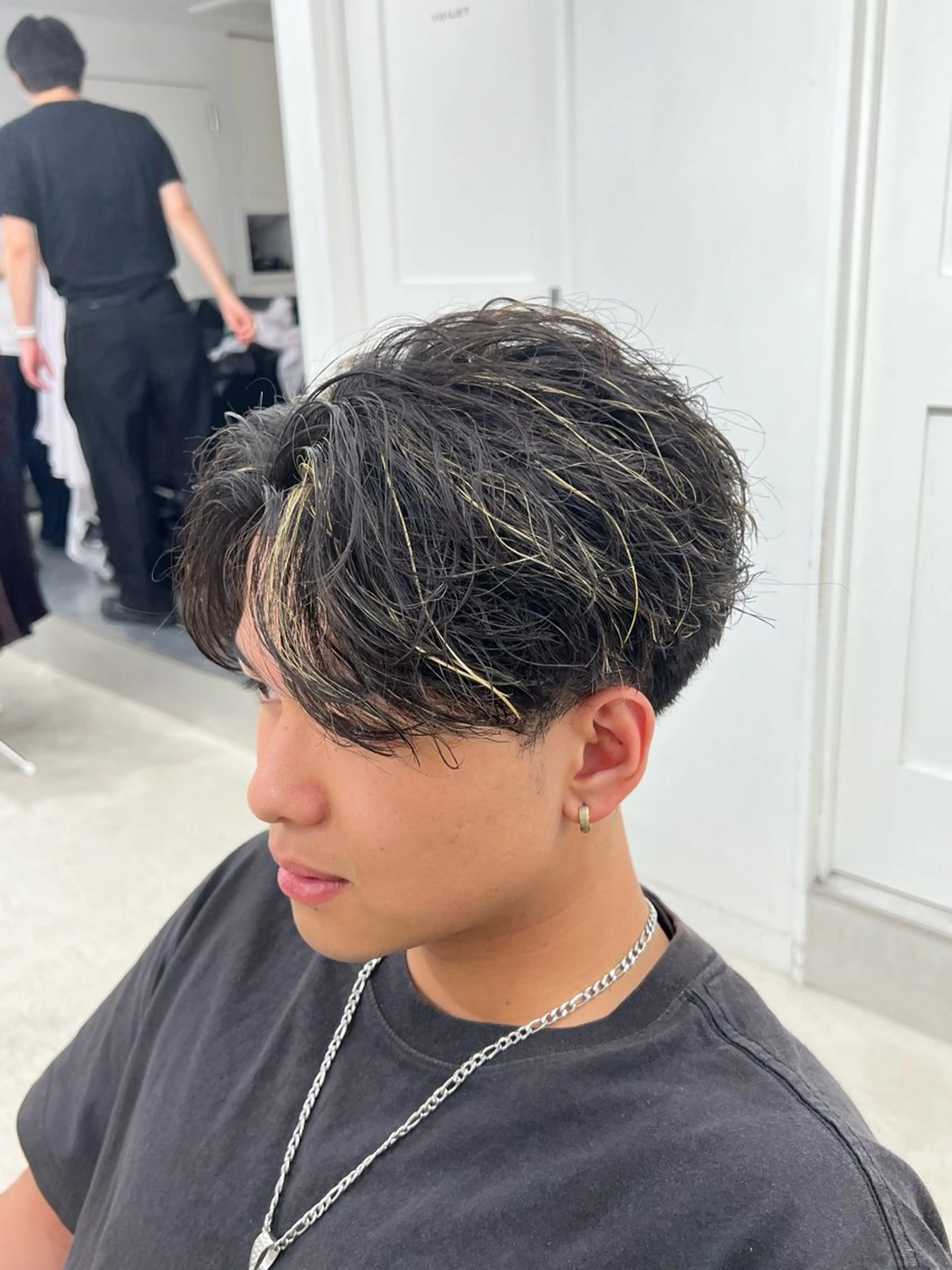 ショート パーマ メンズ メンズパーマ カット パーマ 楽斗/メンズパーマ /シャドウパーマのヘアスタイル