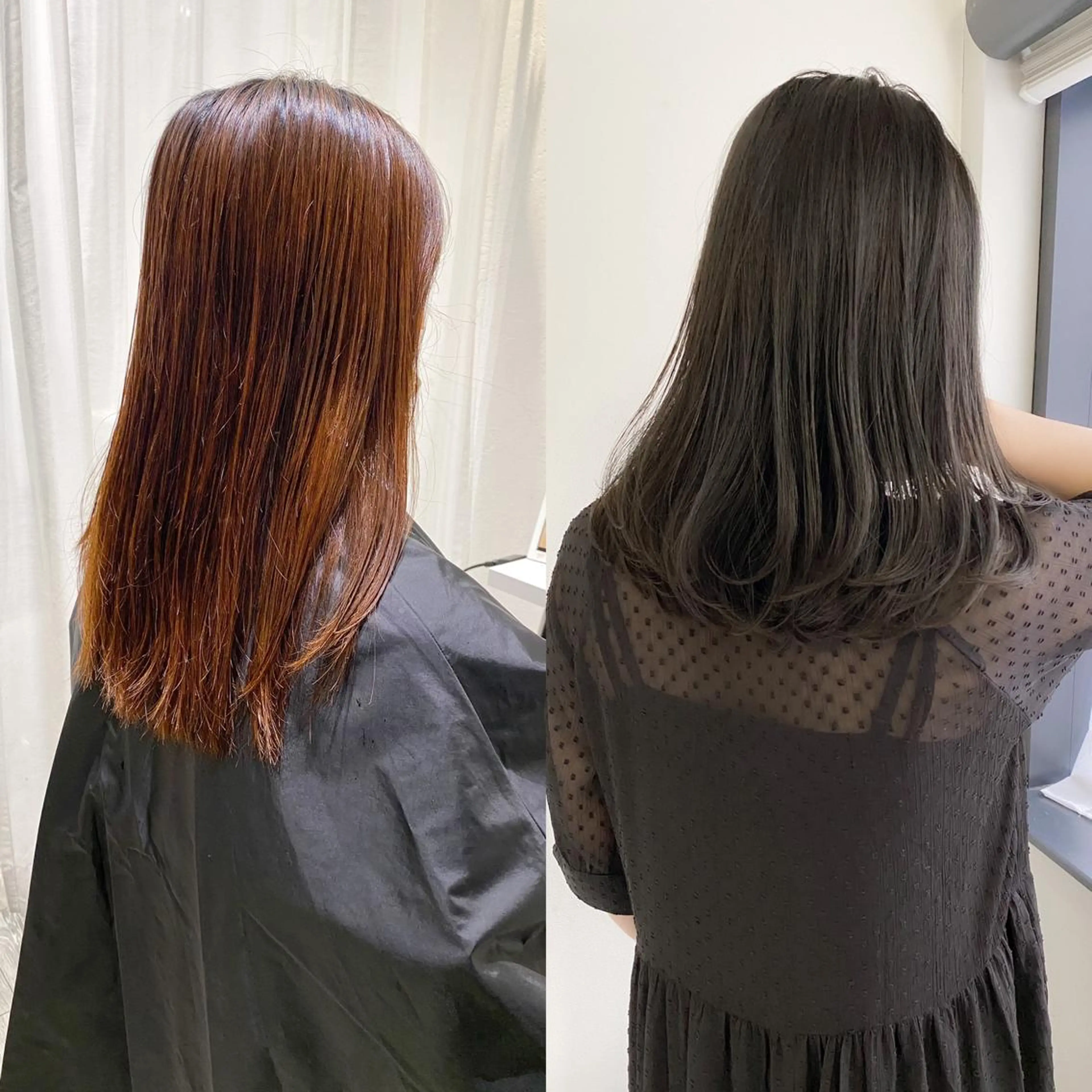 セミロング カラー カット ヘアカラー ✨髪質改善特化✨ Grand Linkのヘアスタイル
