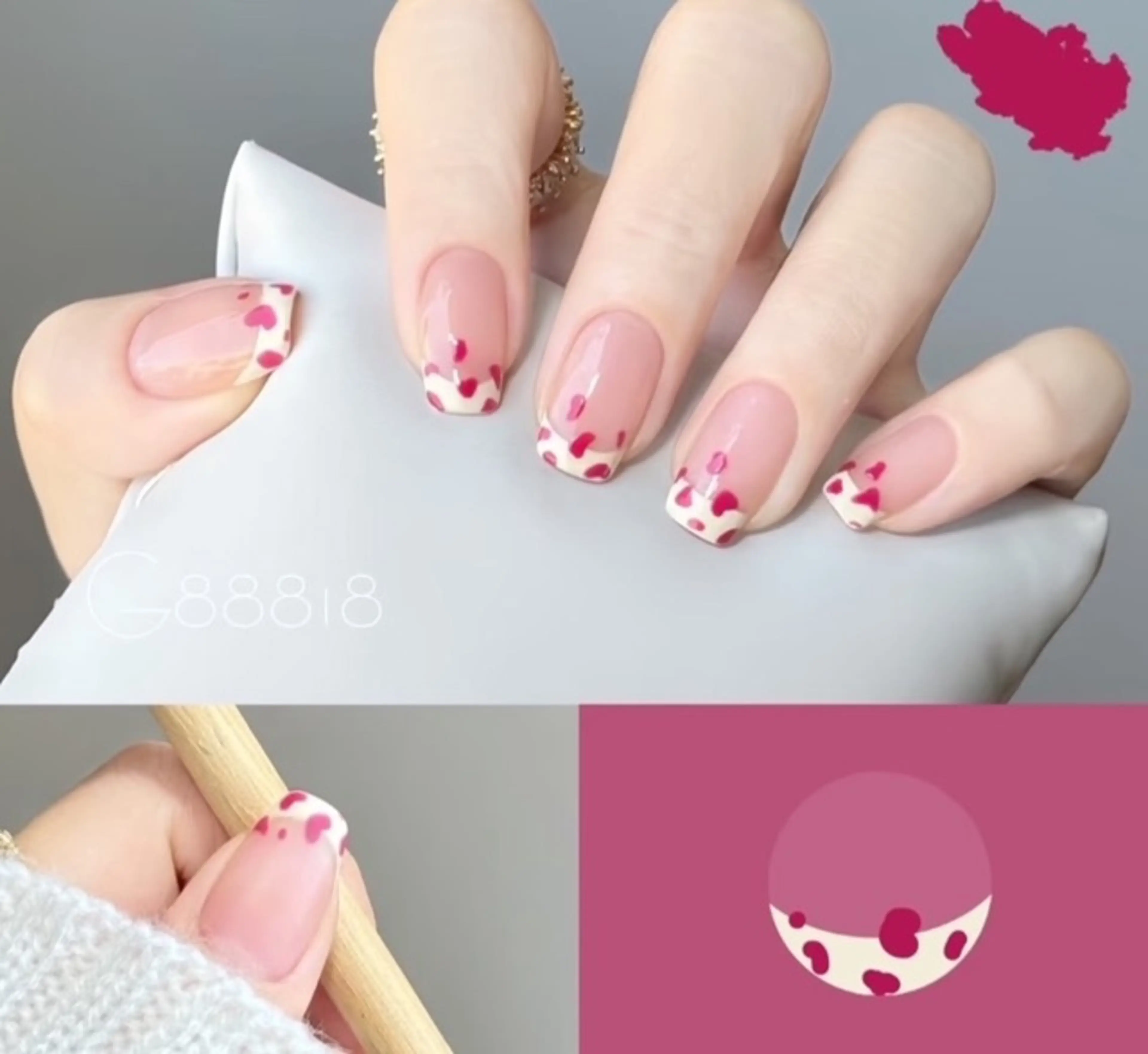 ネイル ハンドネイル パラジェル＆フィルイン取り扱いサロンSol Nail所属・Sol Nail ミネのネイルデザイン