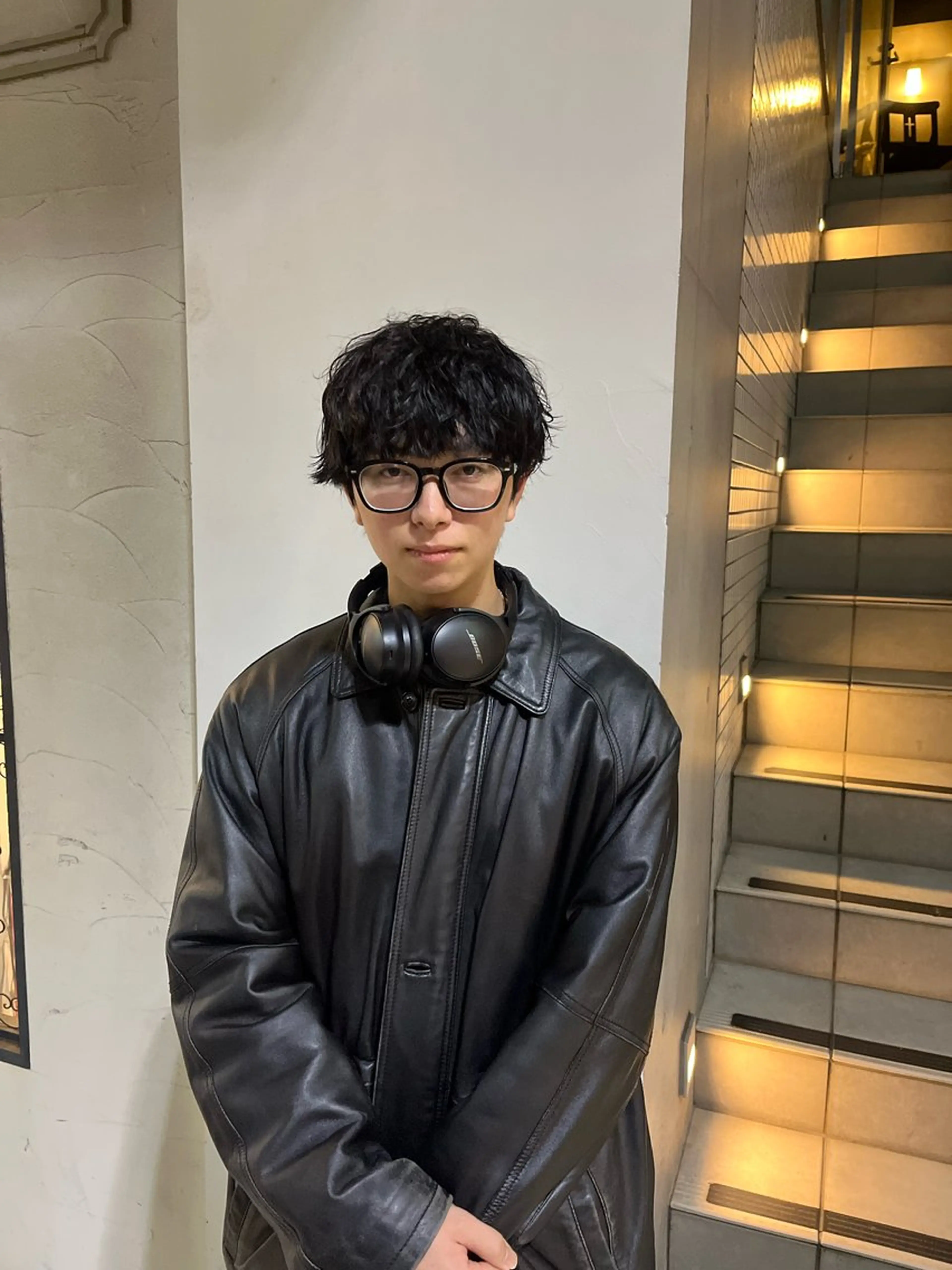 パーマ メンズ カット パーマ アロハ　自由が丘所属・メンズカット 募集中✨まゆのヘアスタイル