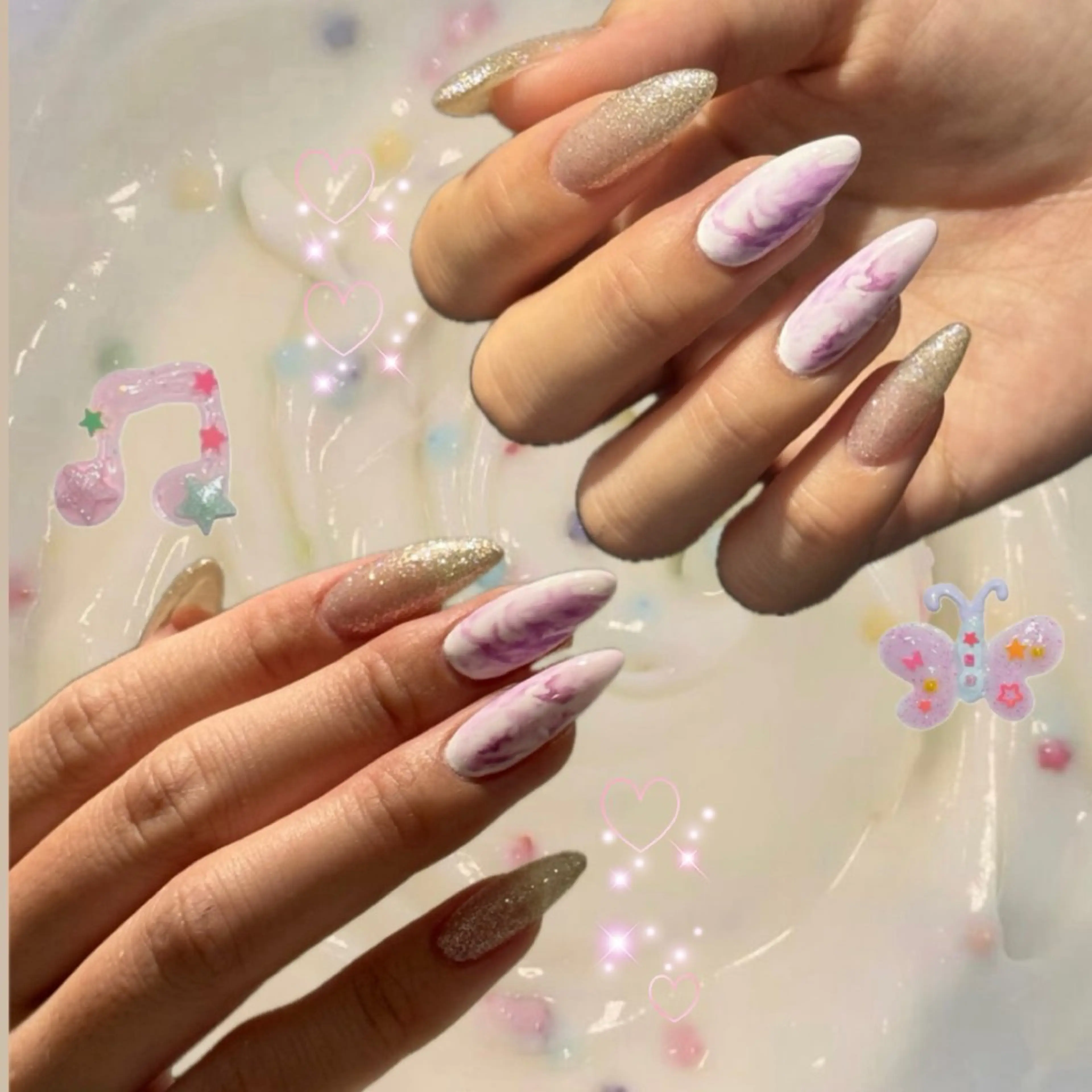 ネイル ハンドネイル 本町NailUsaM imiKEINAのネイルデザイン
