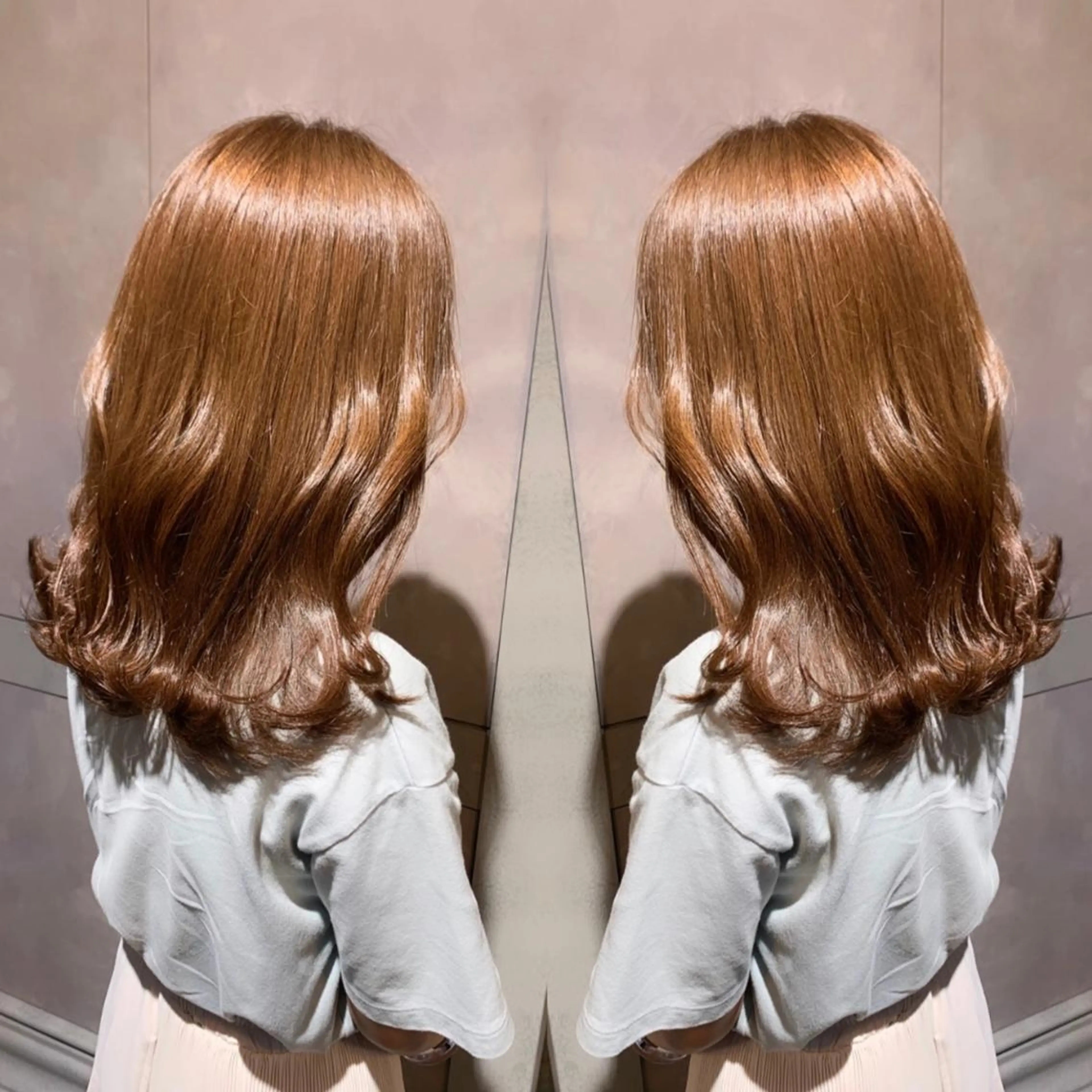 セミロング カラー カット ヘアカラー トリートメント I’ve所属・💘大人可愛く💘 Natsuki❥❥❥のヘアスタイル