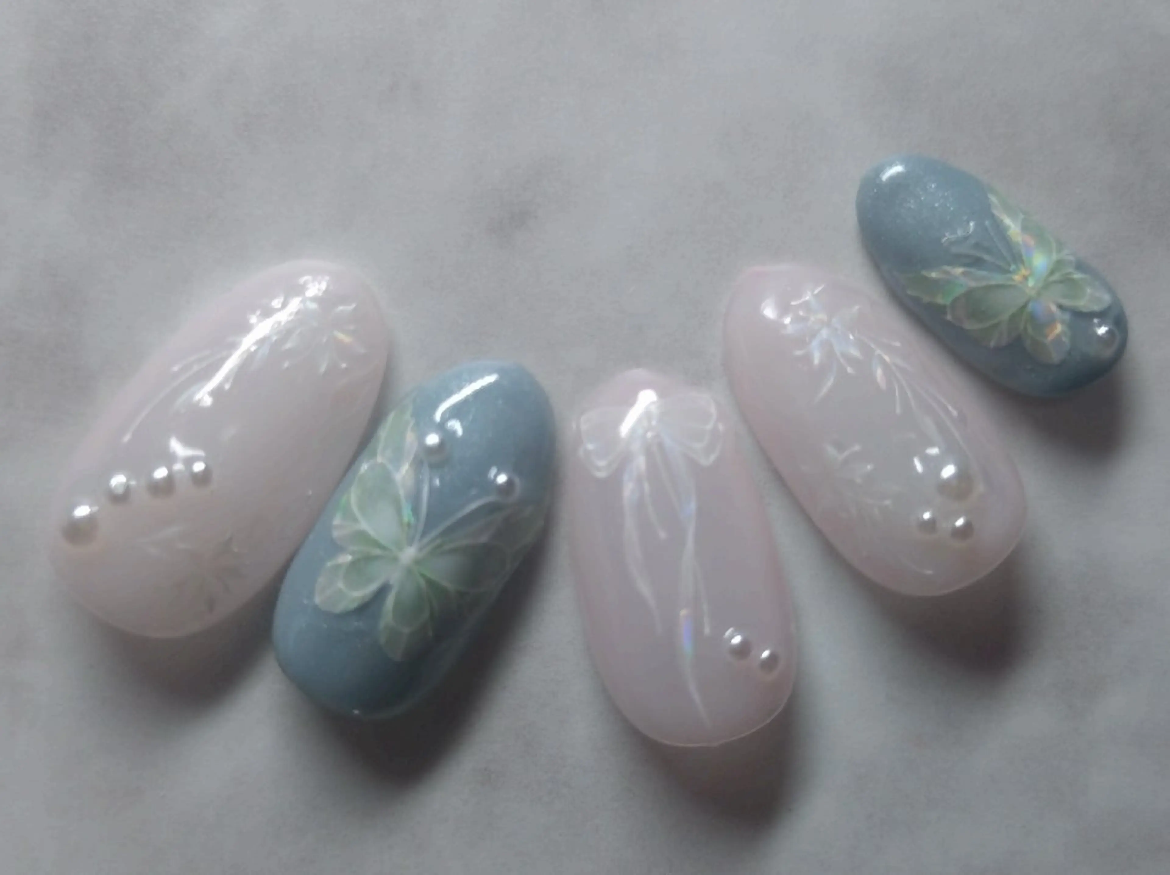 ネイル ハンドネイル AG nail 〚　yuka　〛のネイルデザイン