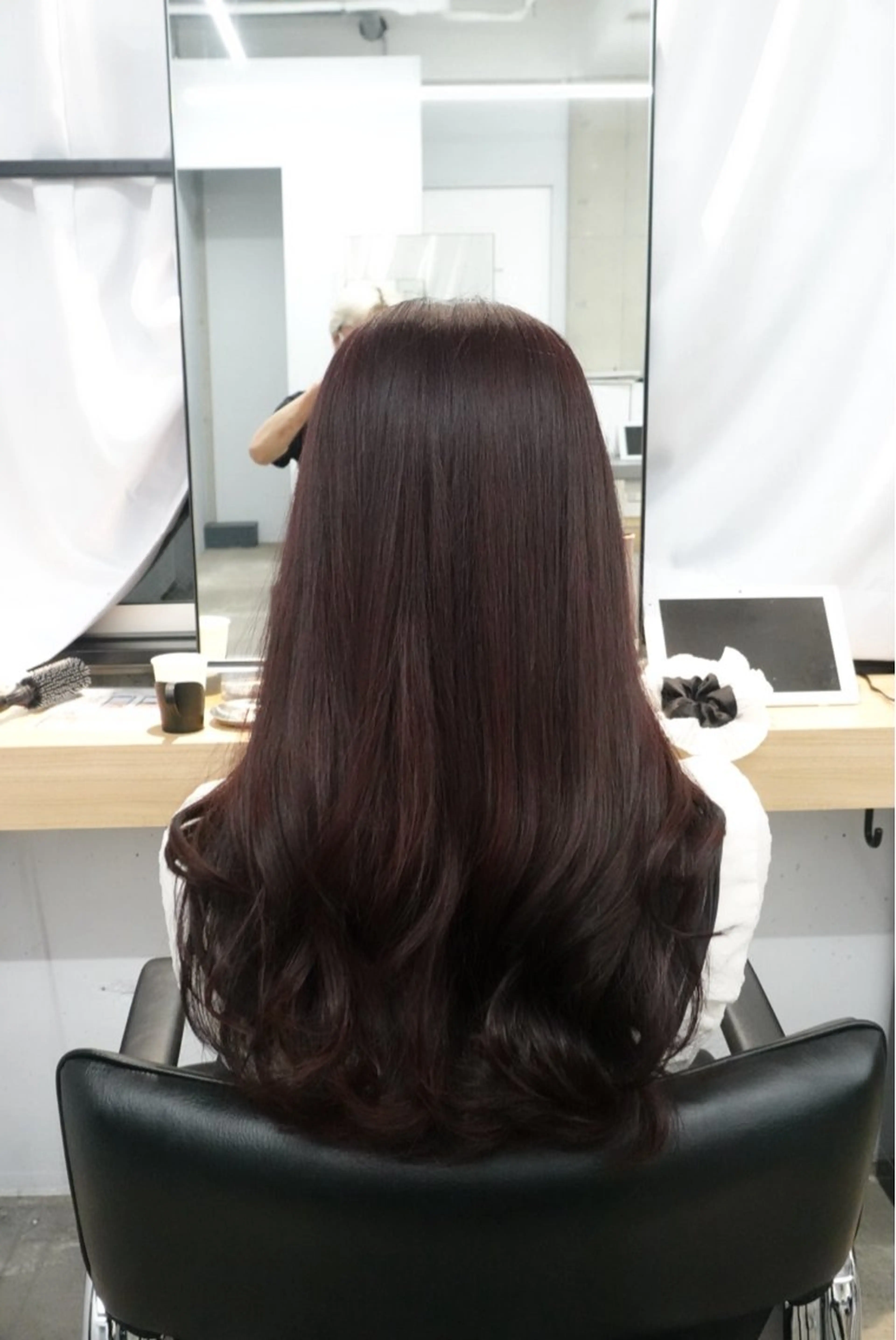 ロング ヘアカラー トリートメント 🔥フェードパーマ NO.1/LEO🔥のヘアスタイル