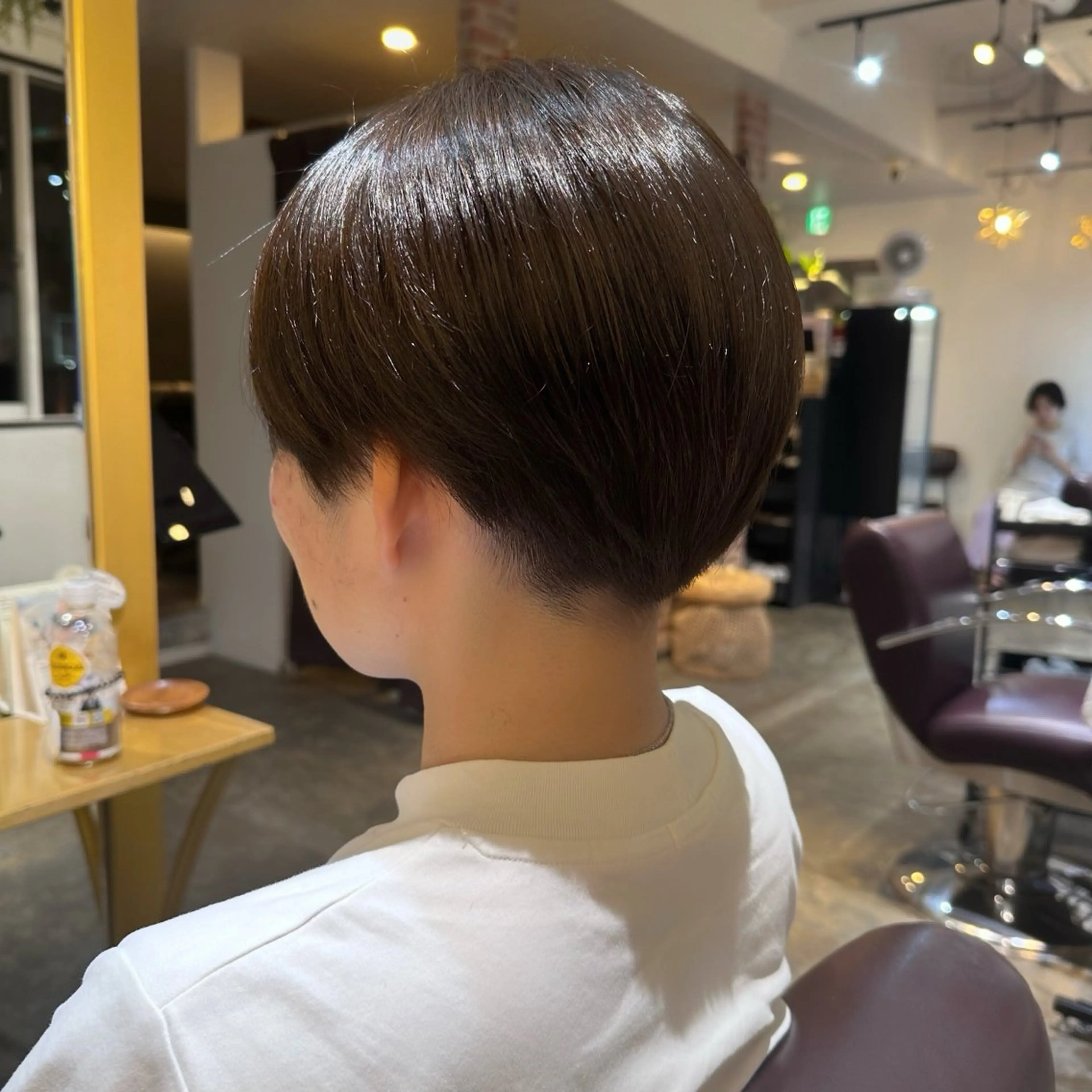 ショート カット ヘアカラー 韓国ヘア/縮毛矯正 🧡艶カラーSakiのヘアスタイル
