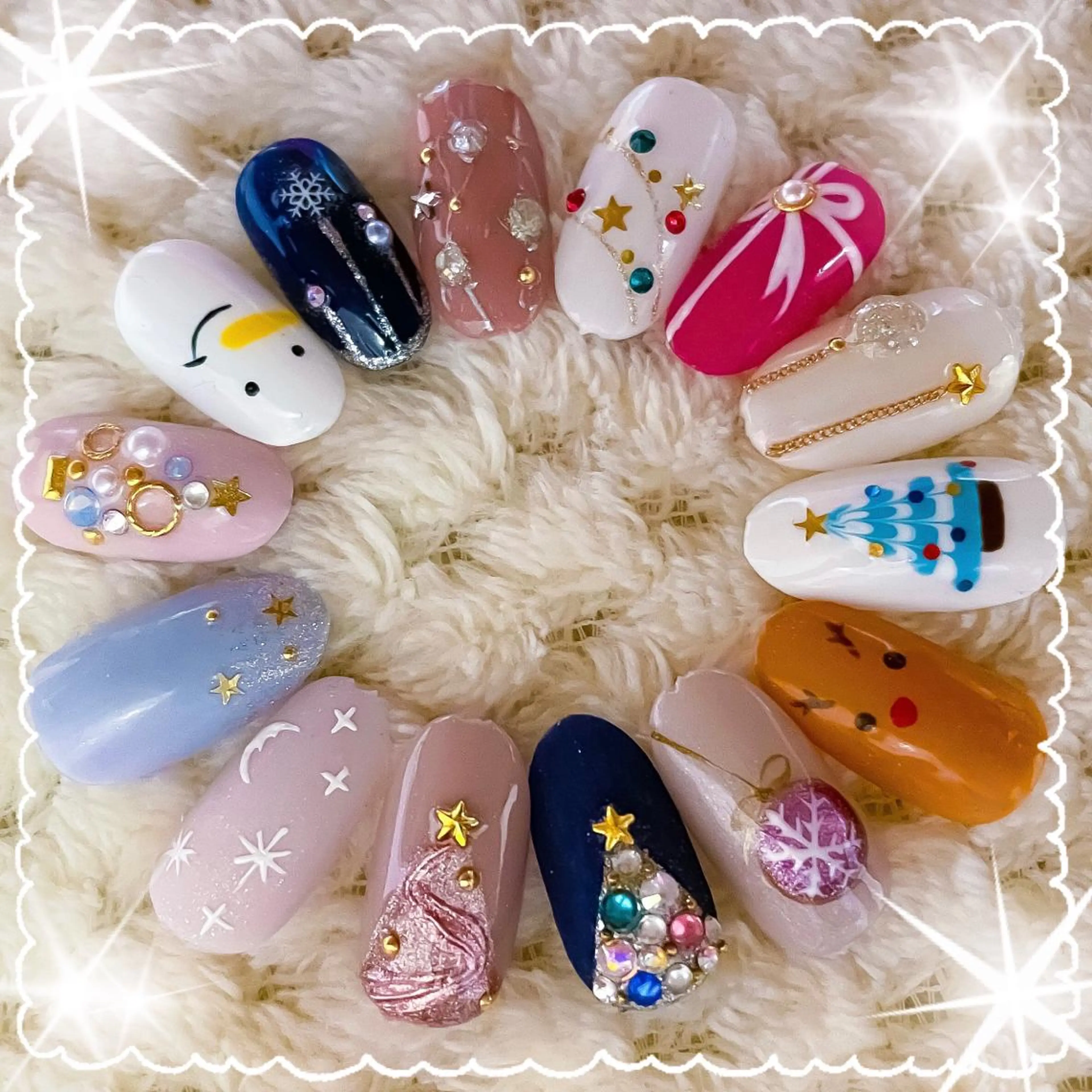 ネイル f'bloom  L’ecrinのネイルデザイン