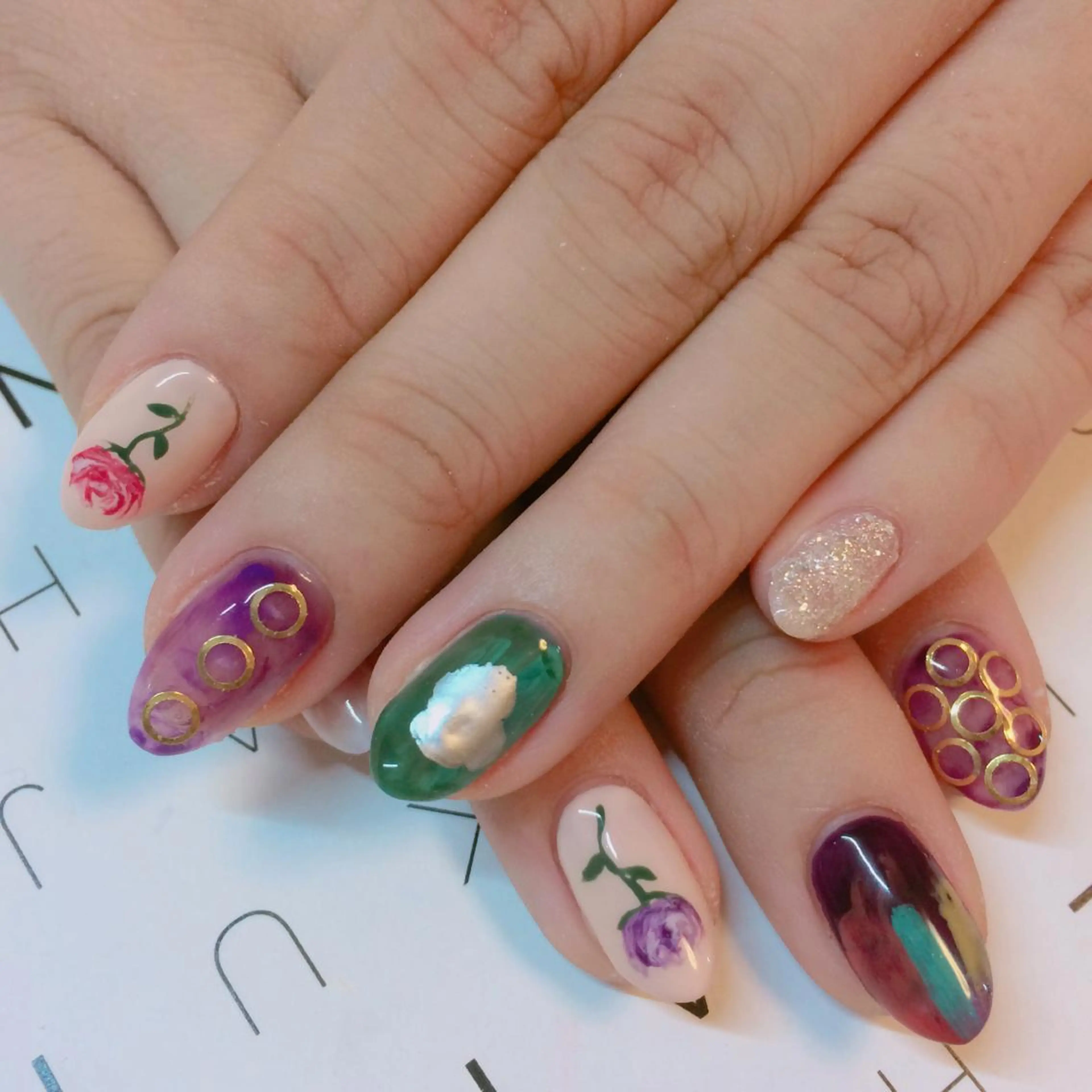 ネイル ニュアンスネイル hills harajukuのネイルデザイン