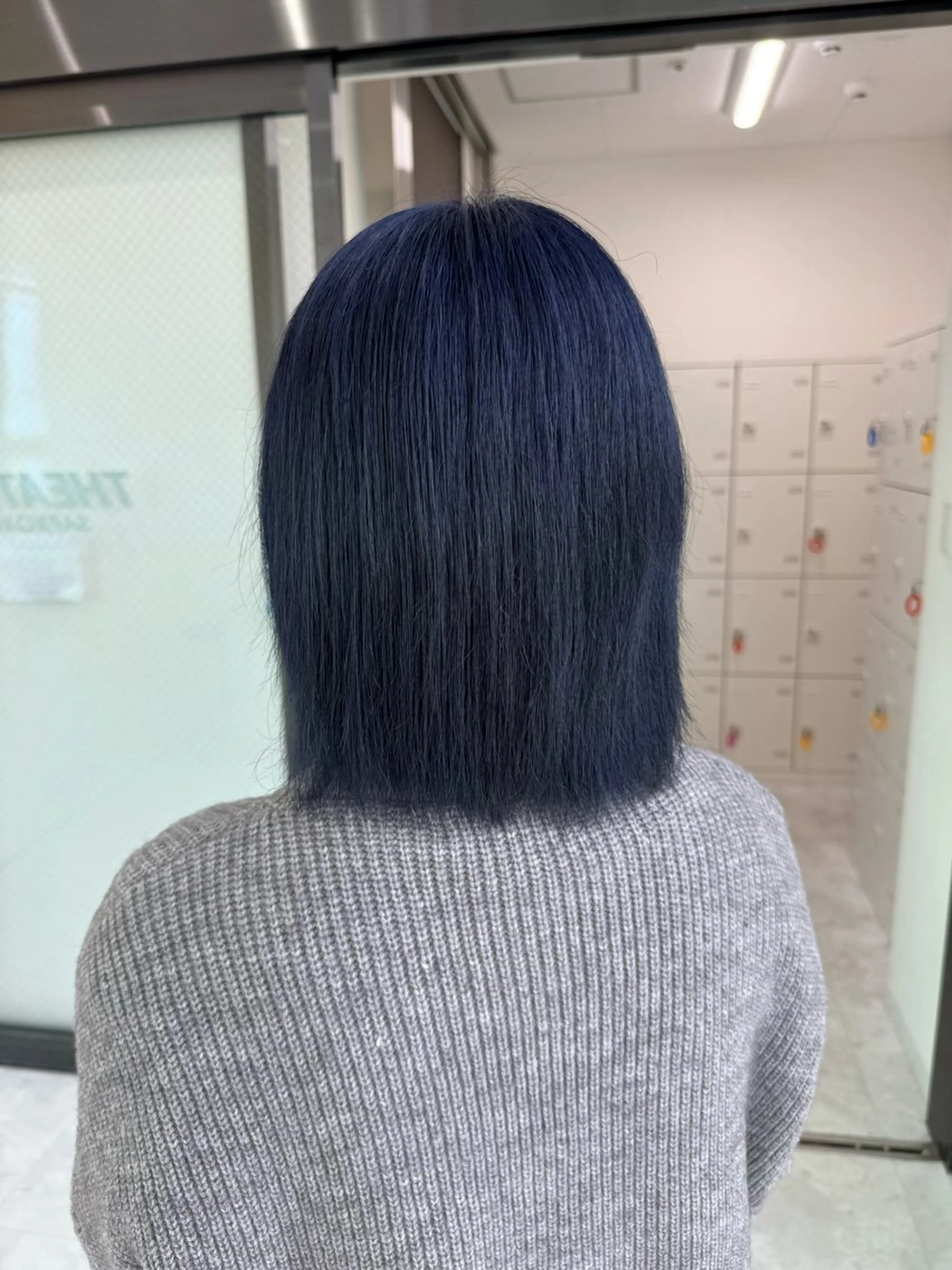 ミディアム カラー ブルーカラー ブルーラベンダー ラベンダーカラー トリートメント ヘアセット ♡ブリーチカラー♡ Mirioのヘアスタイル