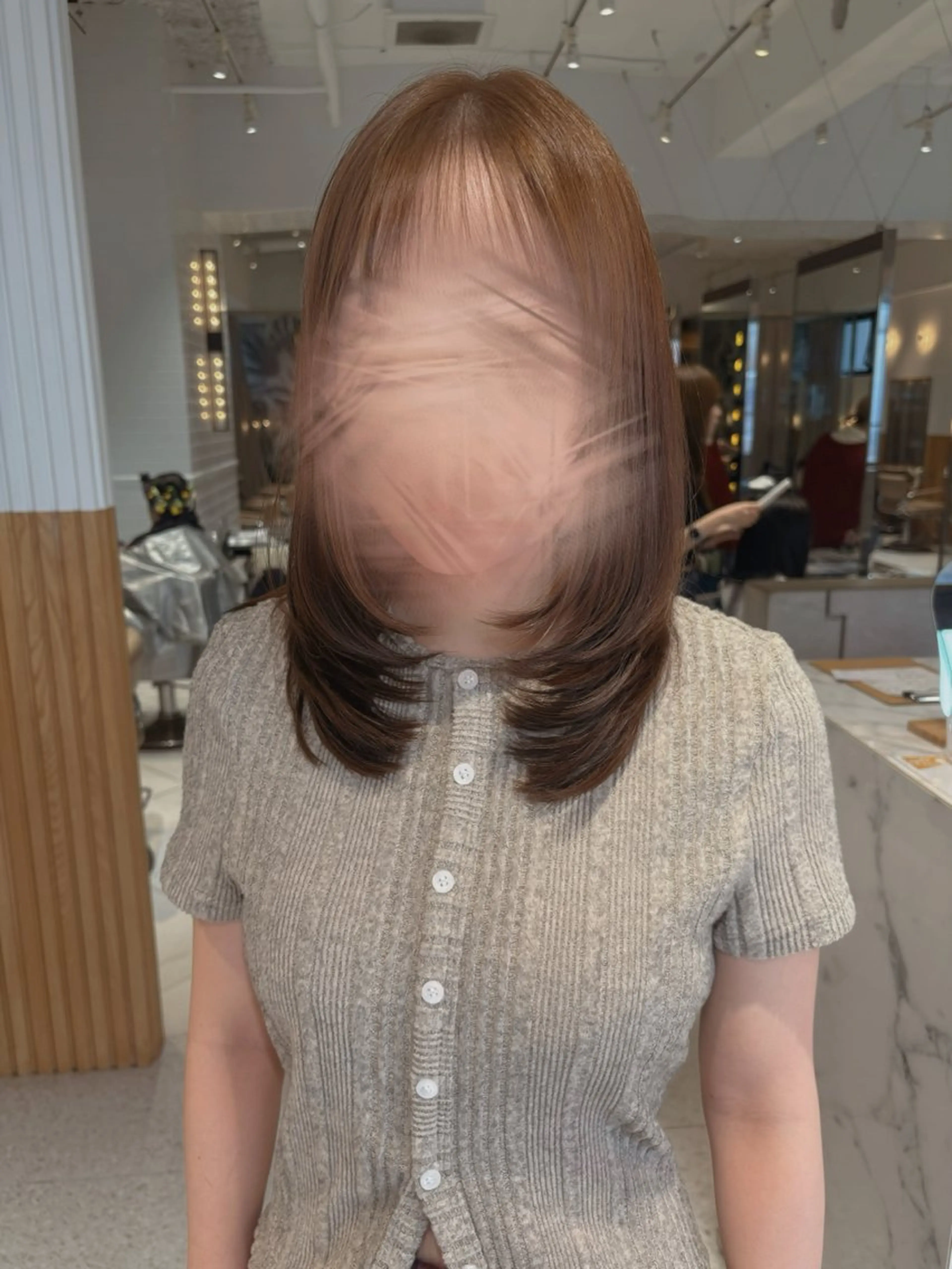 セミロング rurina ꪔ̤̮のヘアスタイル